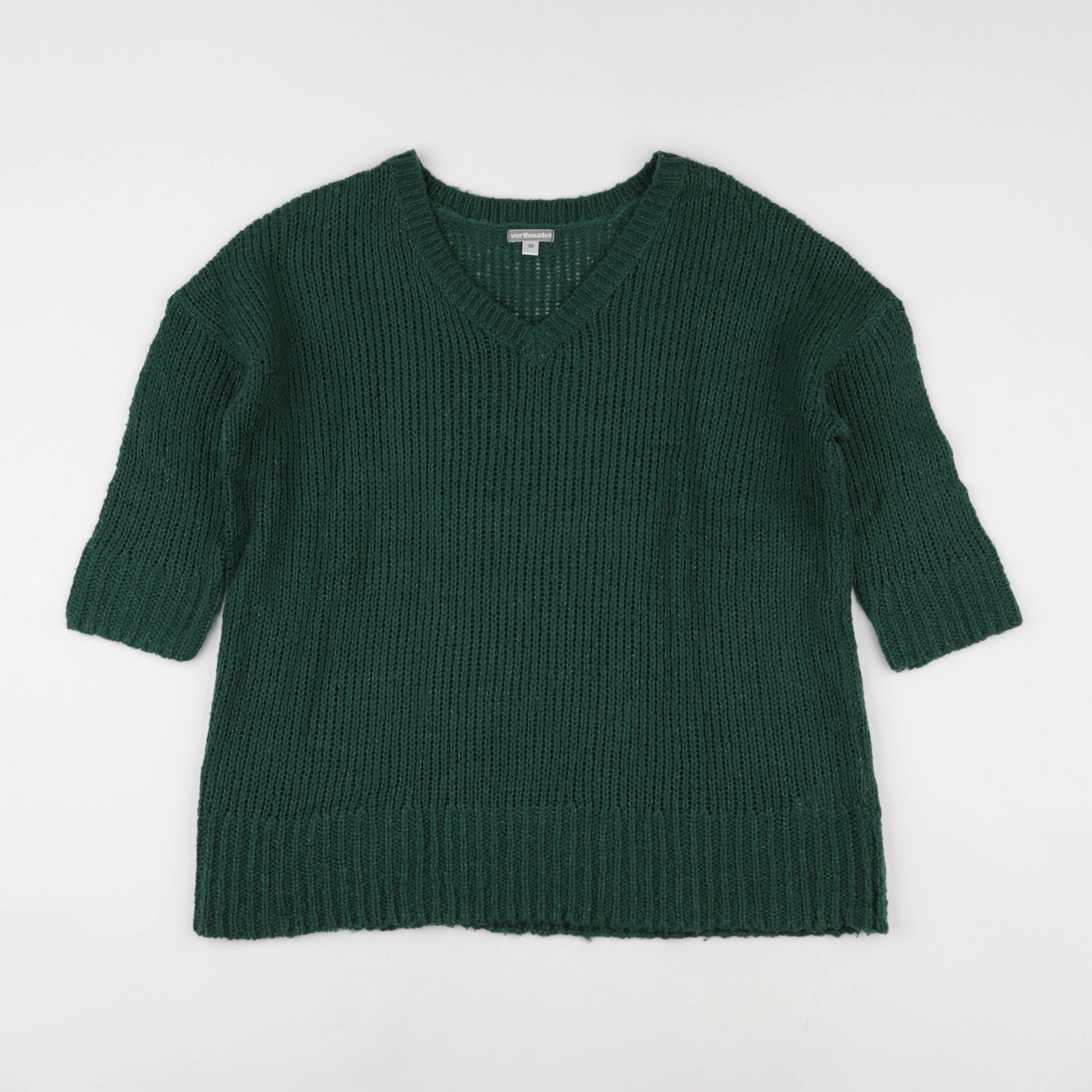 Envie de fraise - pull grossesse vert - 38