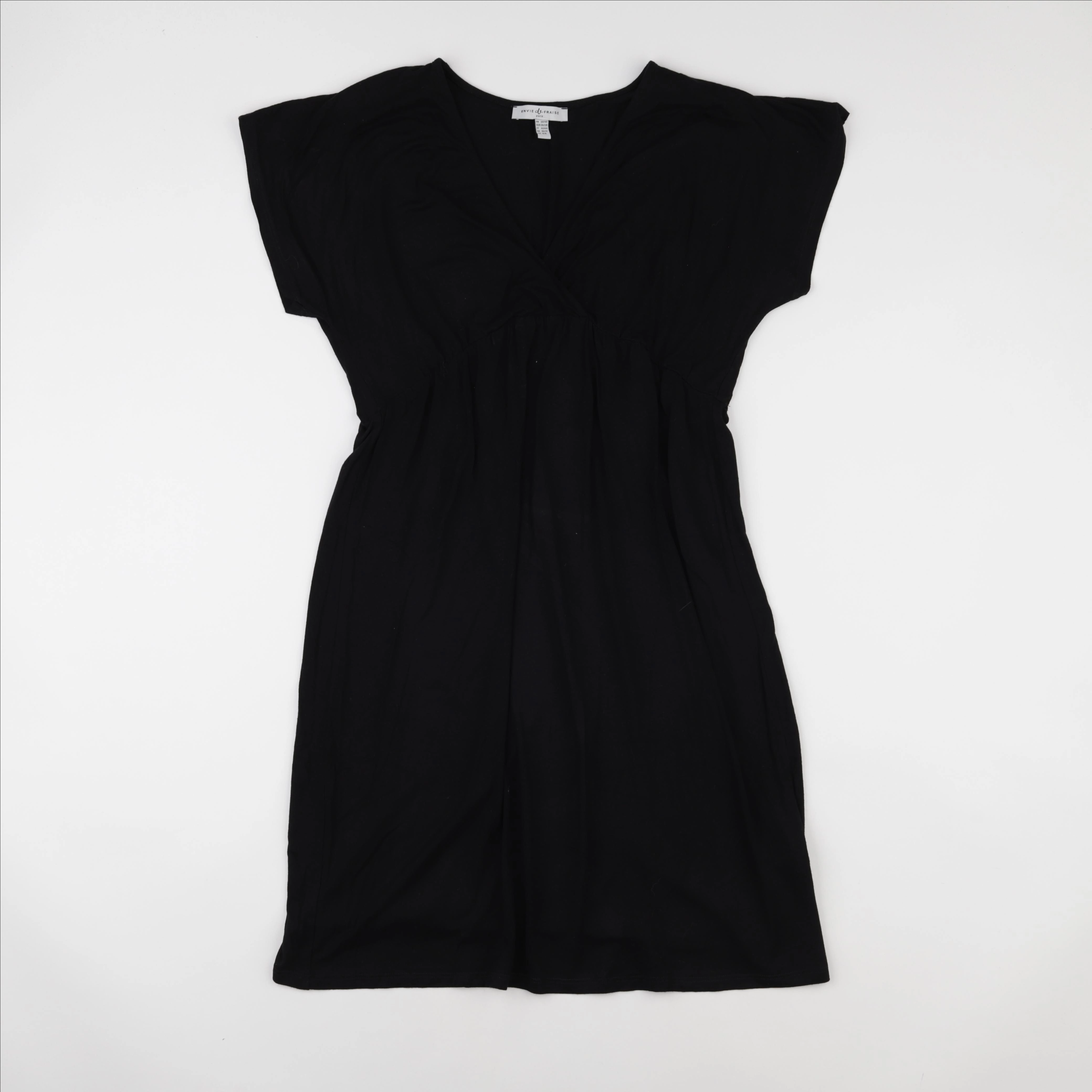 Envie de fraise - robe grossesse, allaitement noir - 38 à 40