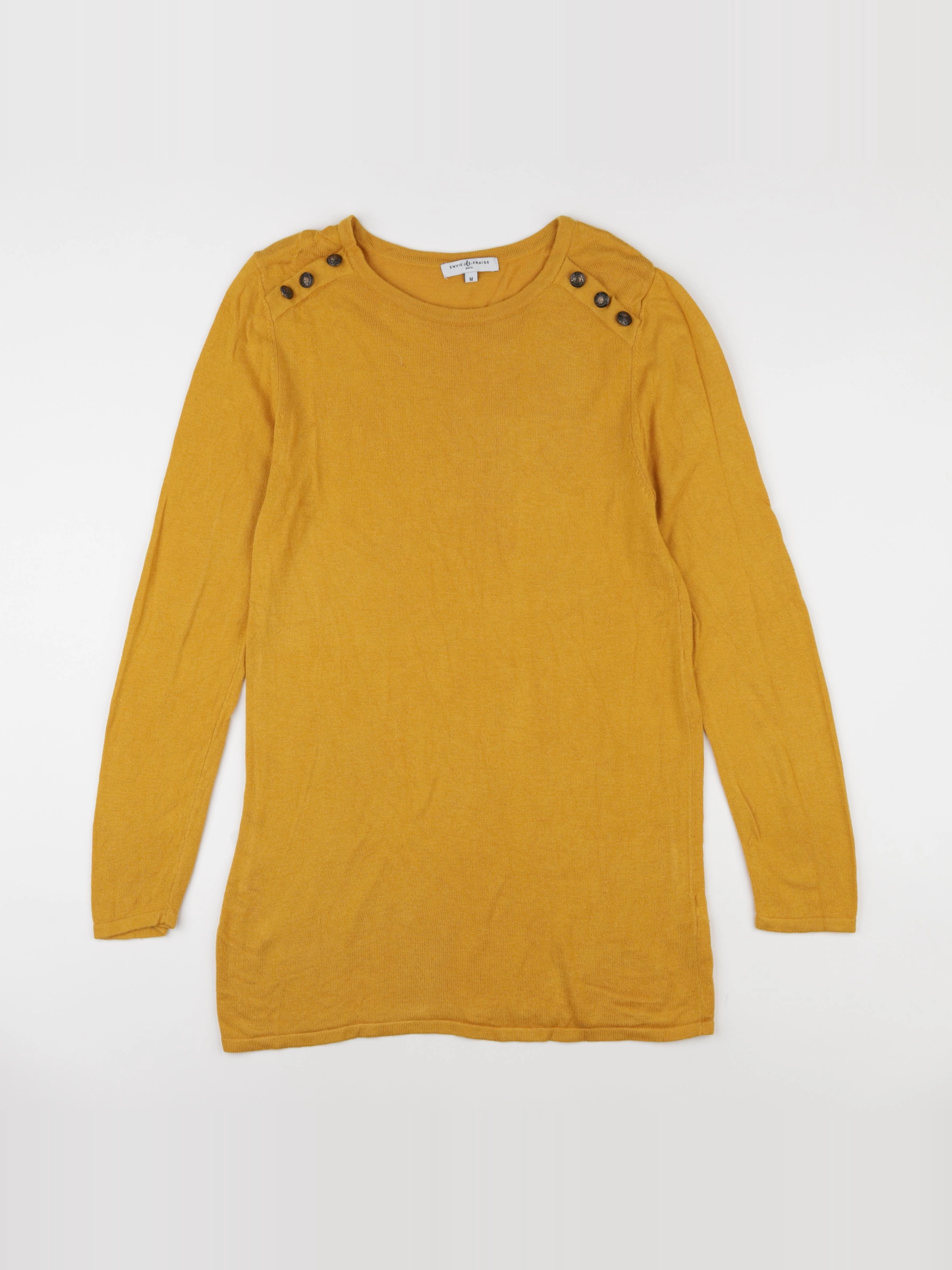 Envie de fraise - robe grossesse jaune - m