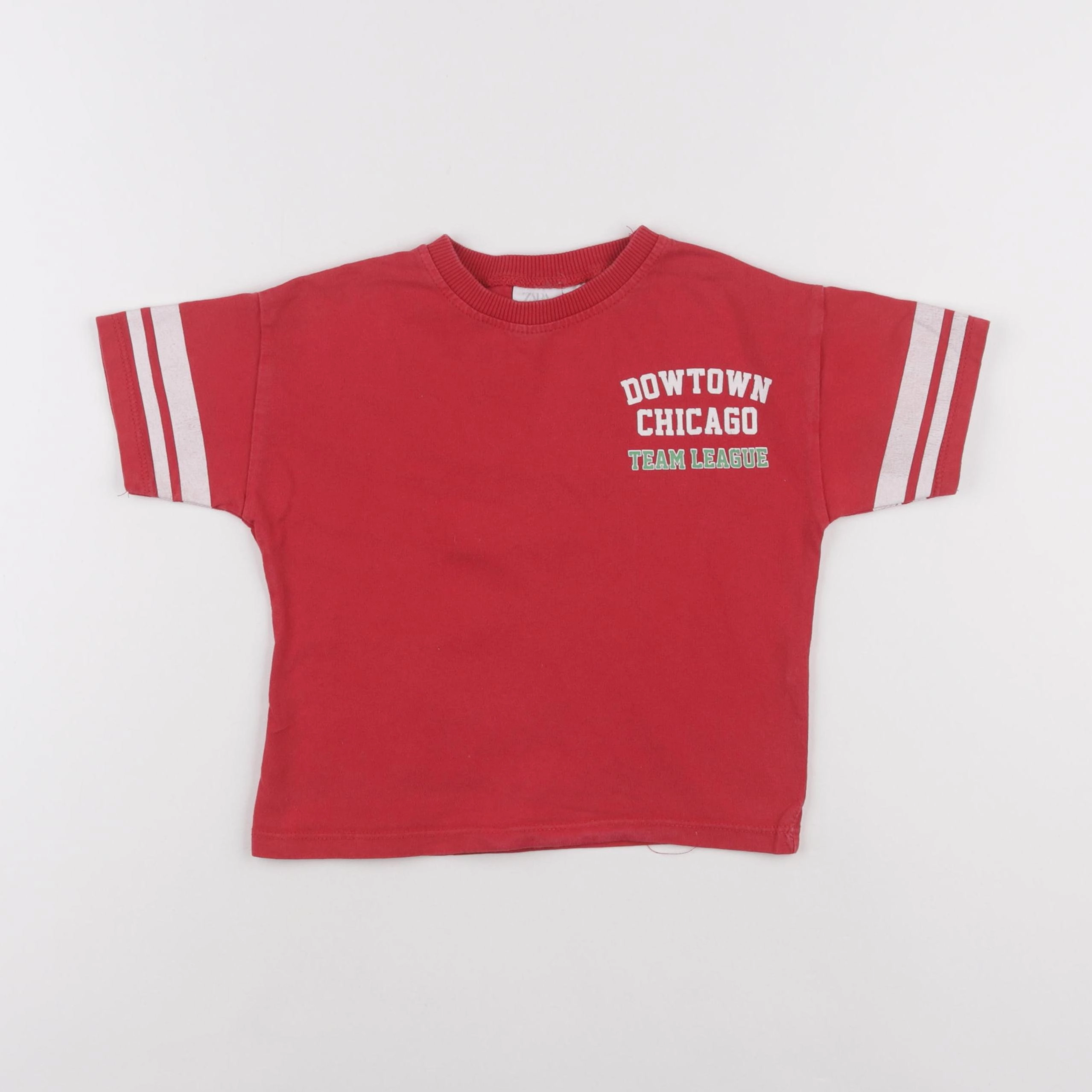 Zara - tee-shirt rouge - 2/3 ans