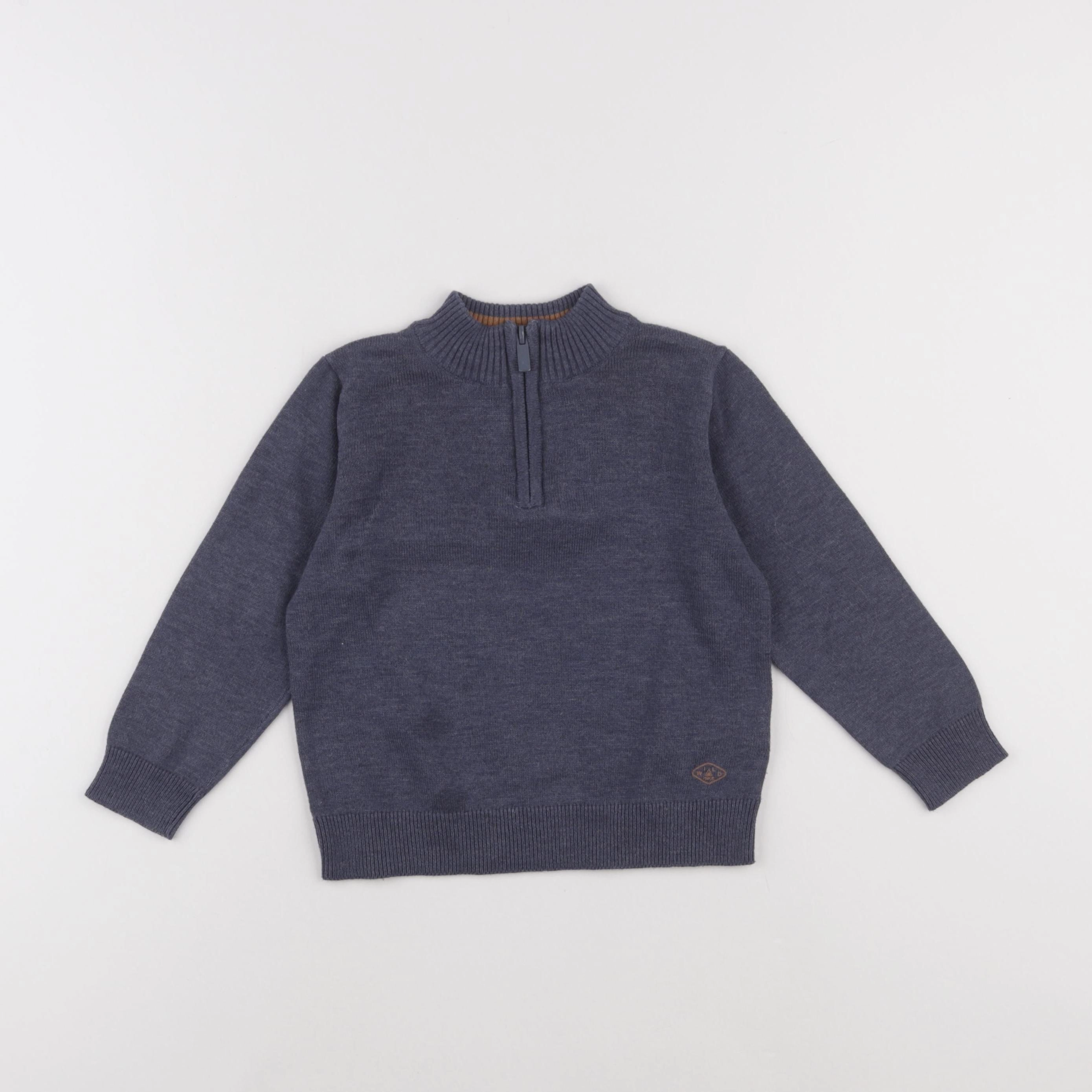 Vertbaudet - pull bleu - 3 ans