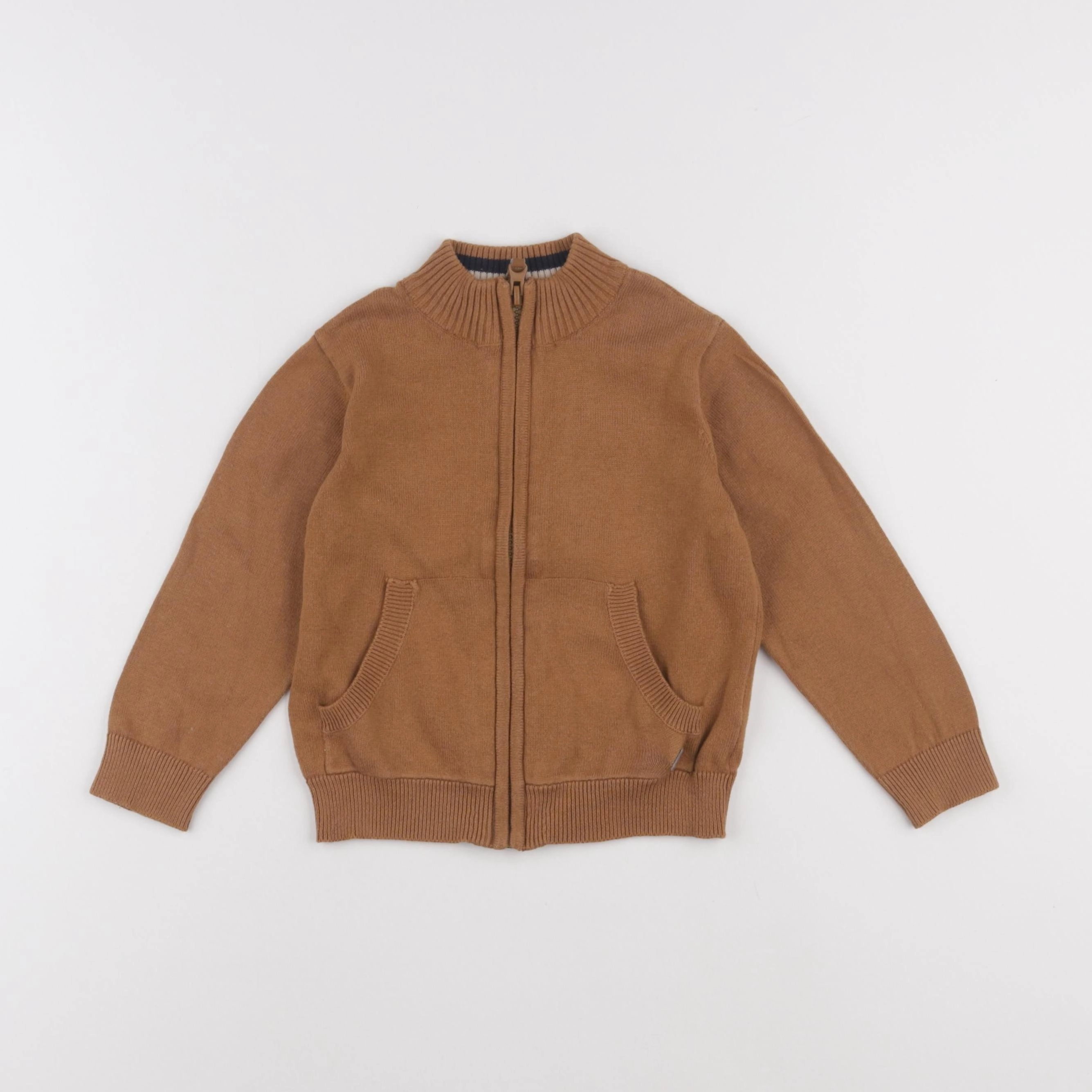 Vertbaudet - gilet marron - 4 ans