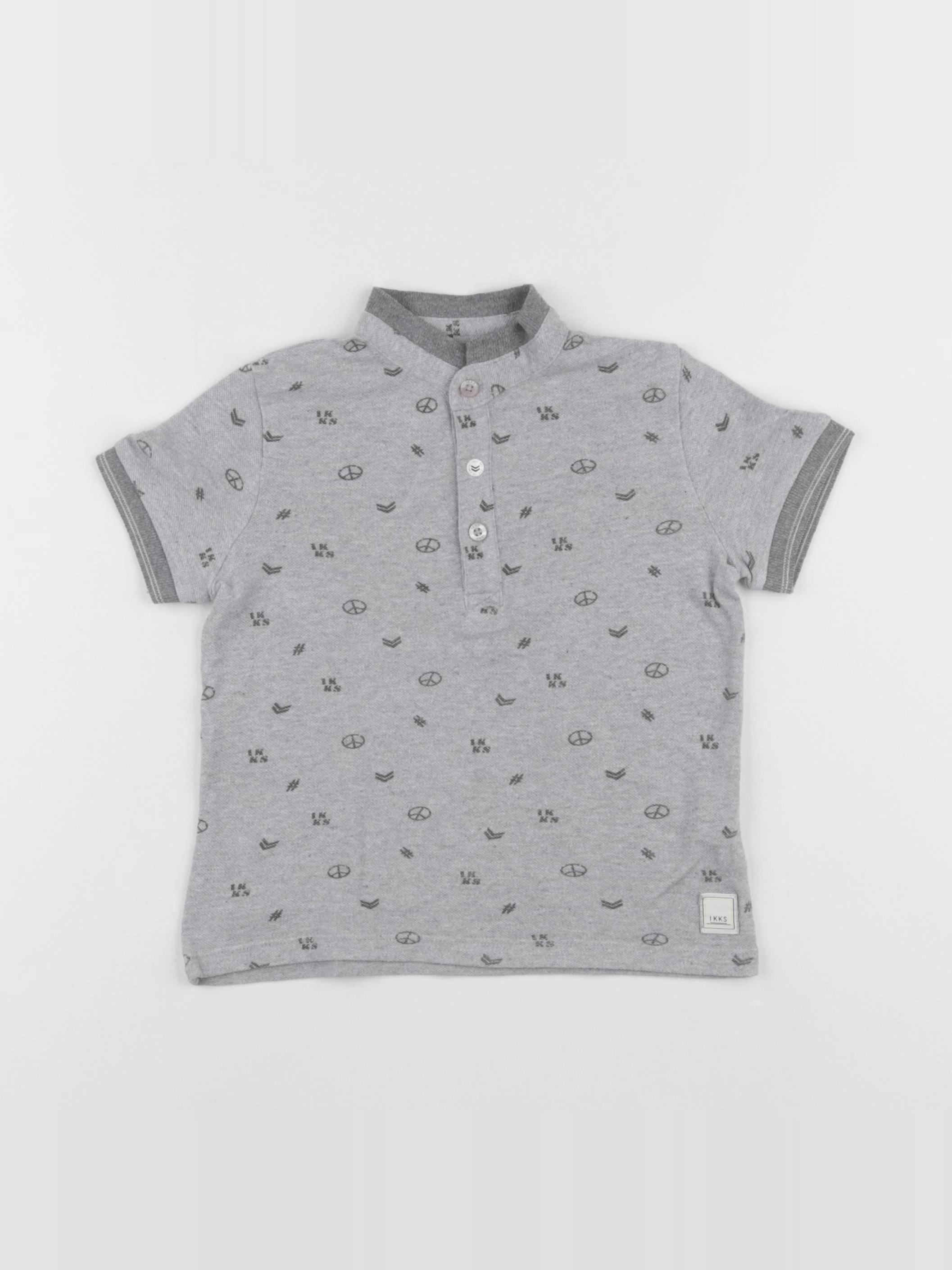 IKKS - polo gris - 2 ans
