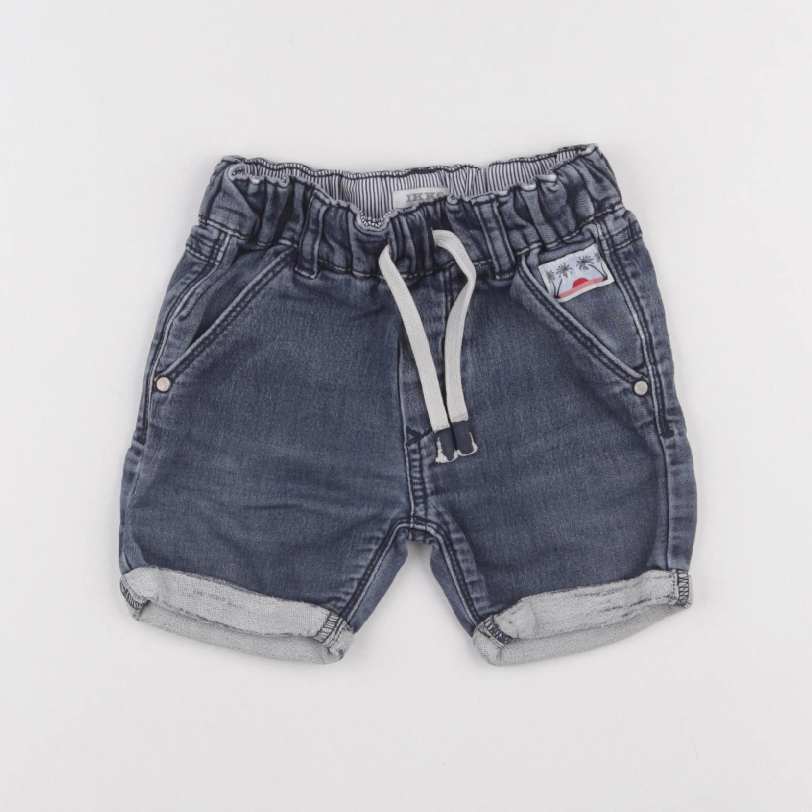 IKKS - short bleu - 2 ans