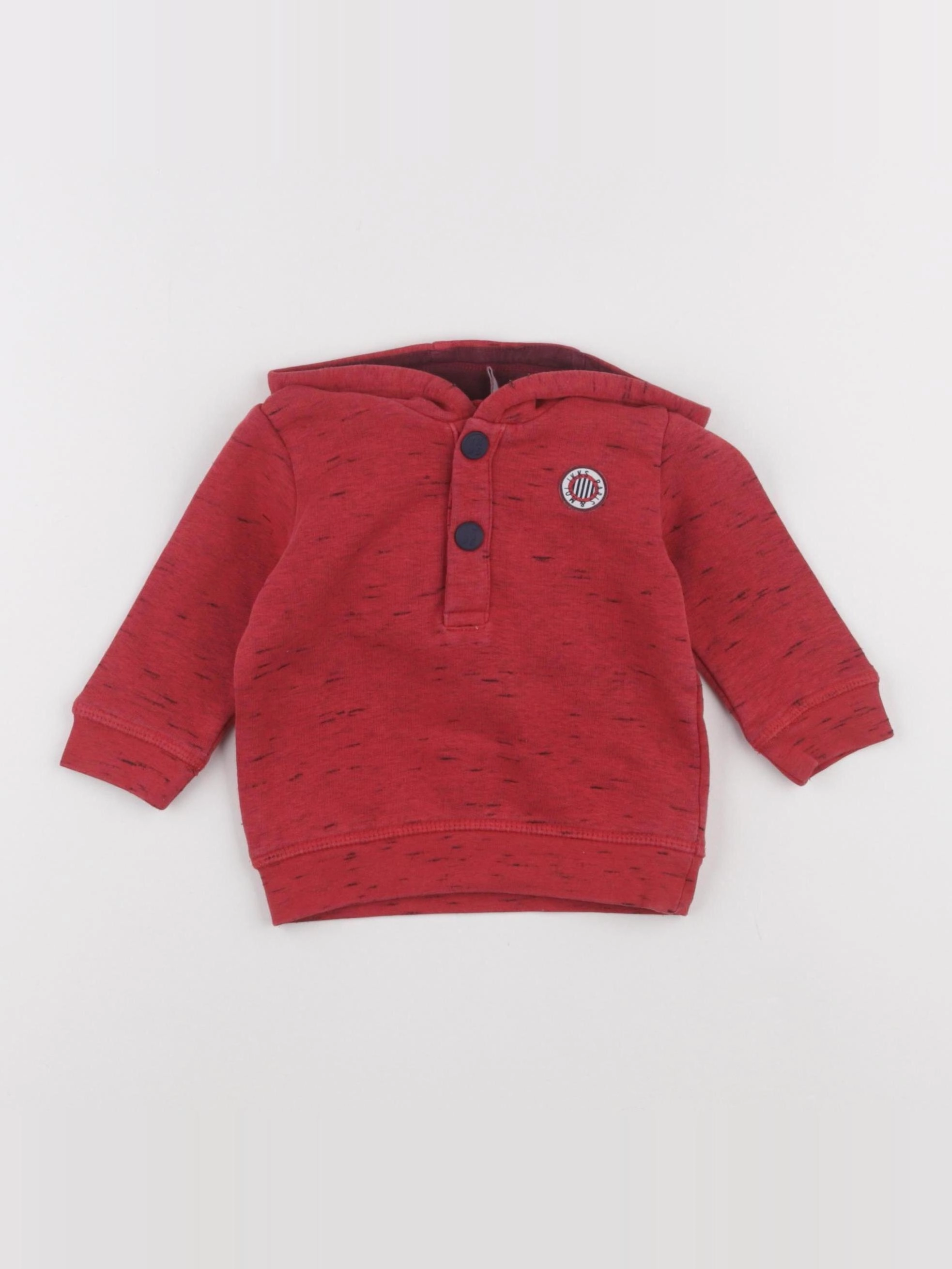 IKKS - polaire rouge - 6 mois à 2 ans