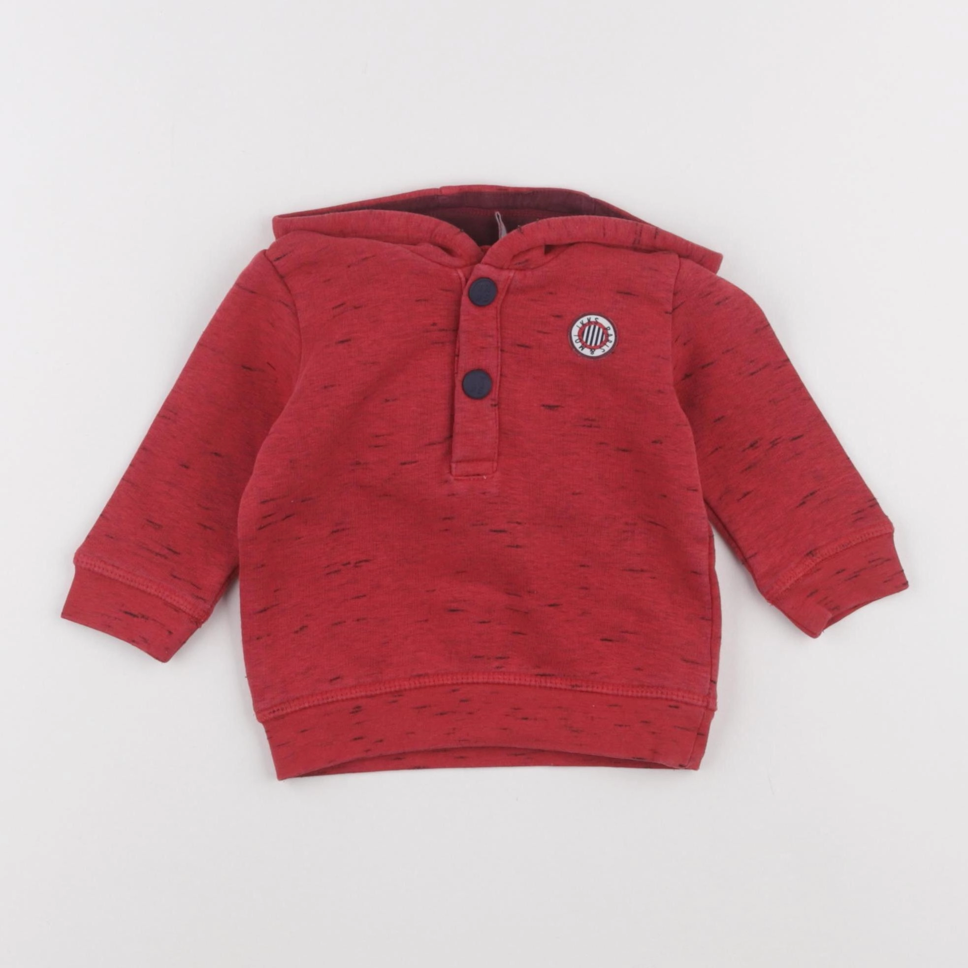IKKS - polaire rouge - 6 mois à 2 ans