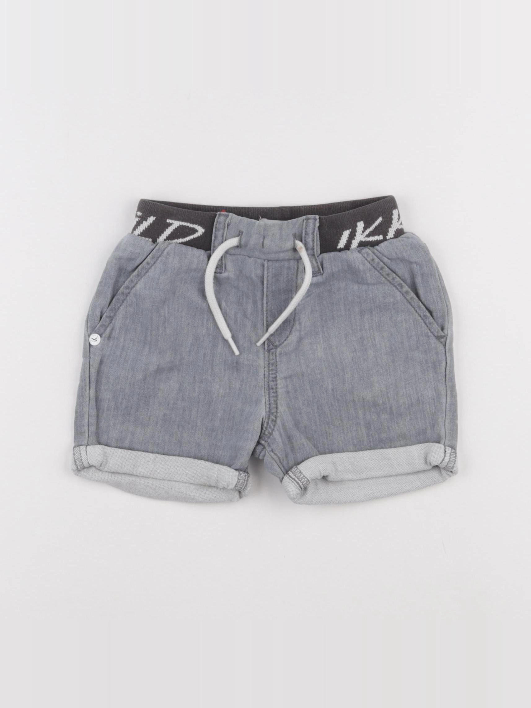 IKKS - short gris - 2 ans