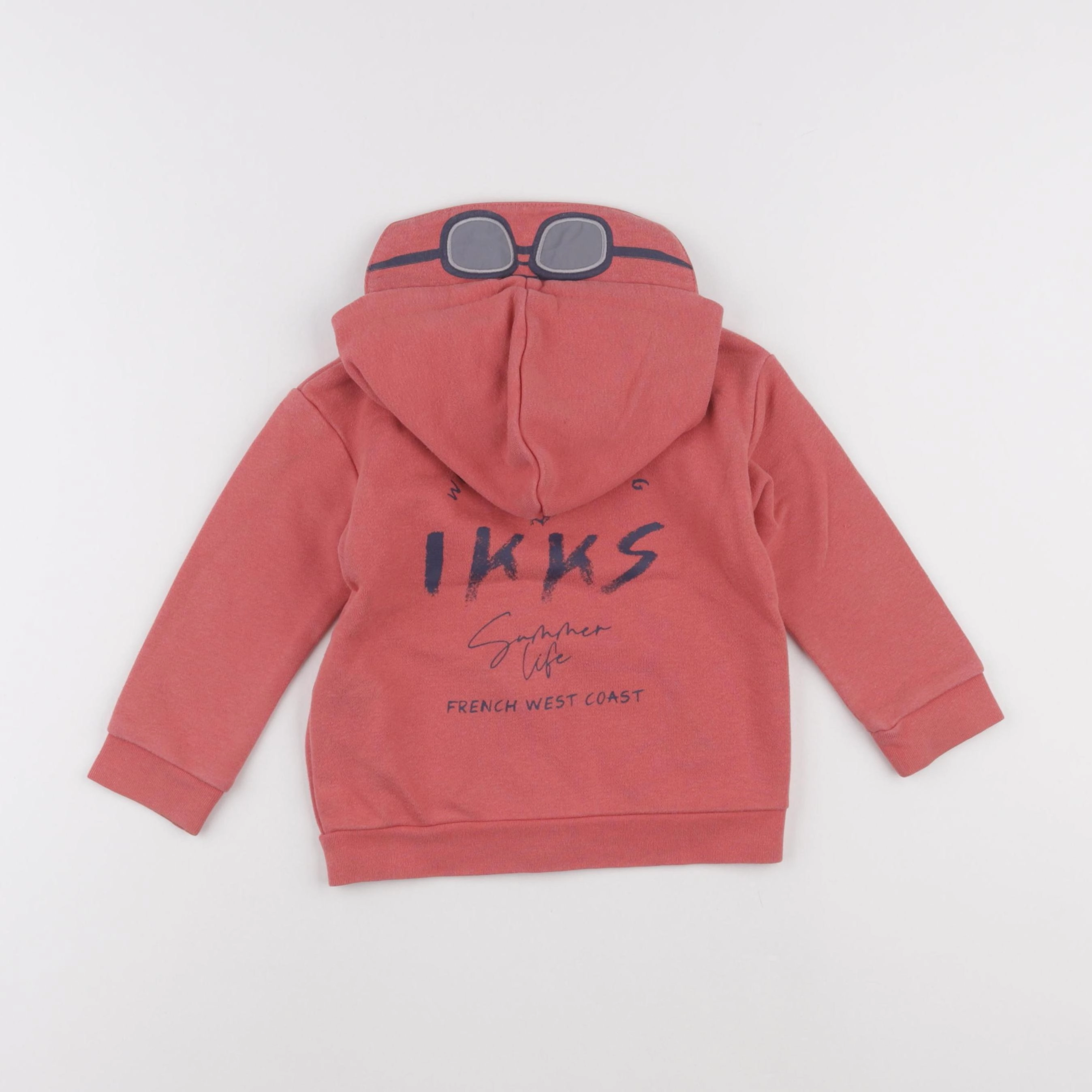 IKKS - polaire rouge - 2 ans