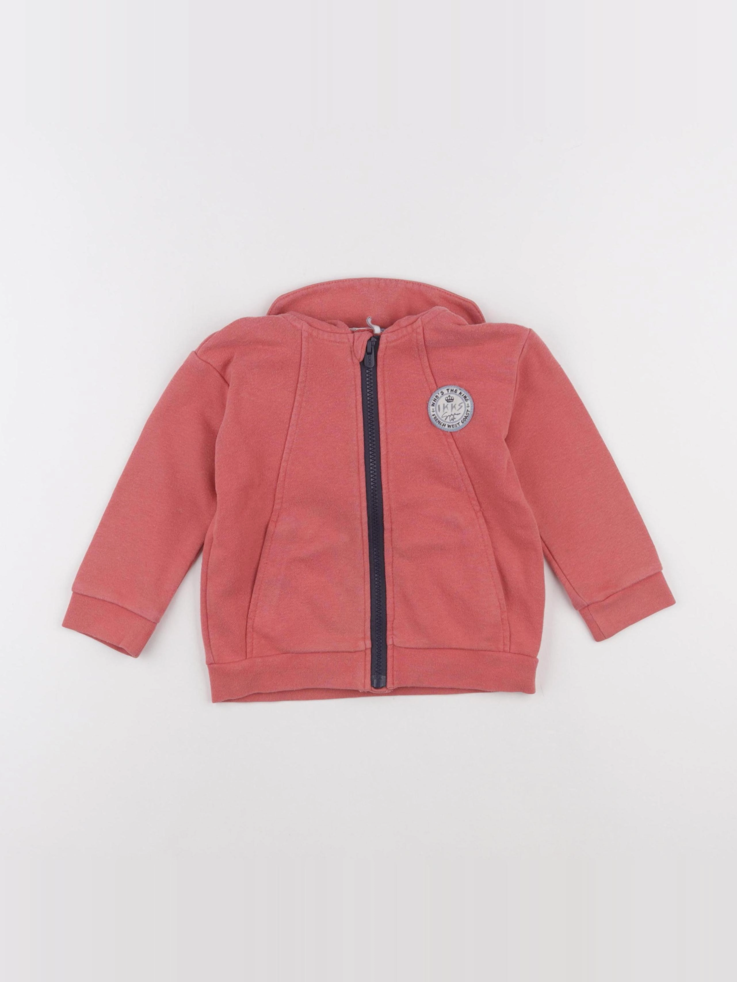 IKKS - polaire rouge - 18 mois