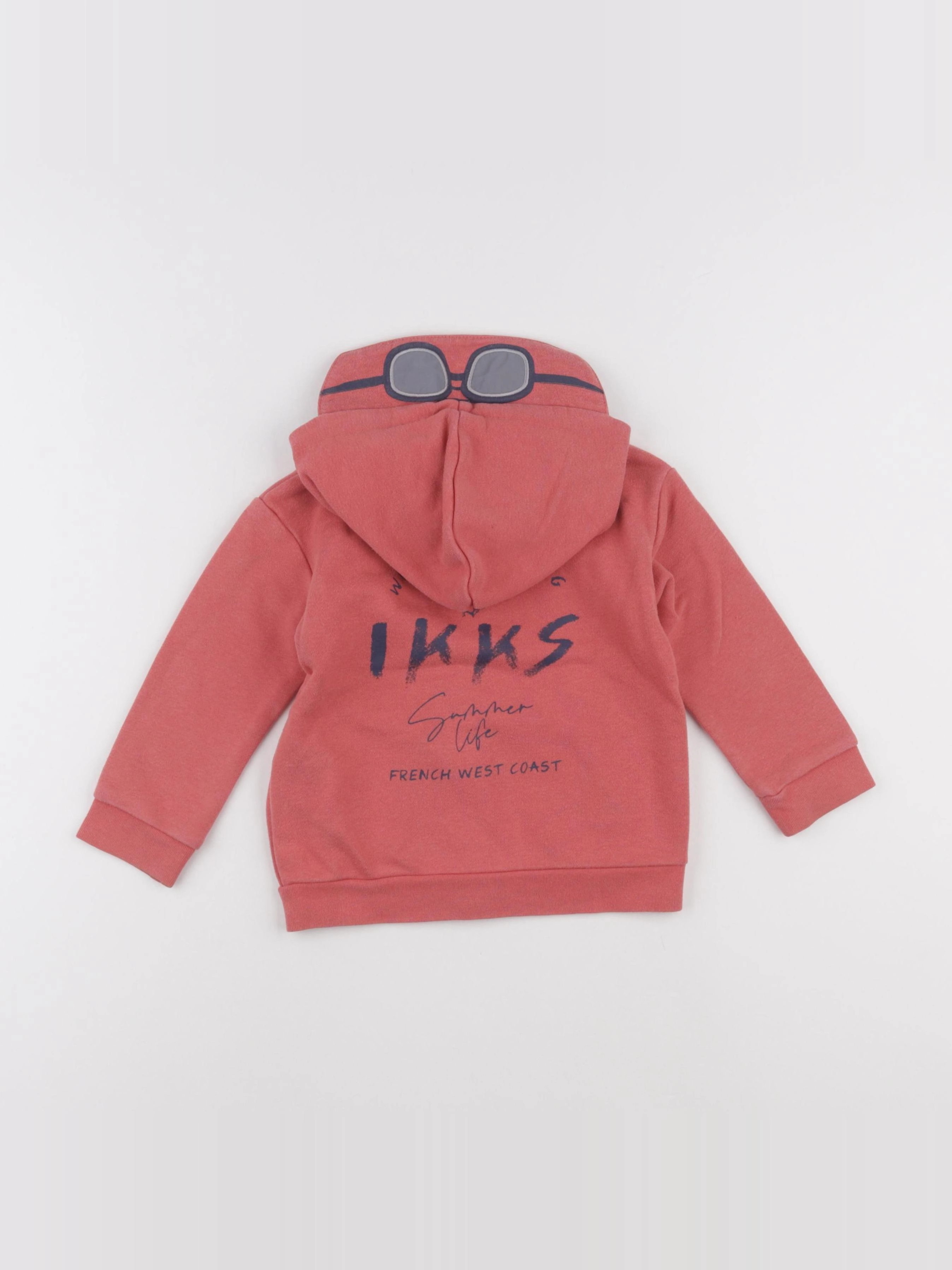 IKKS - polaire rouge - 18 mois
