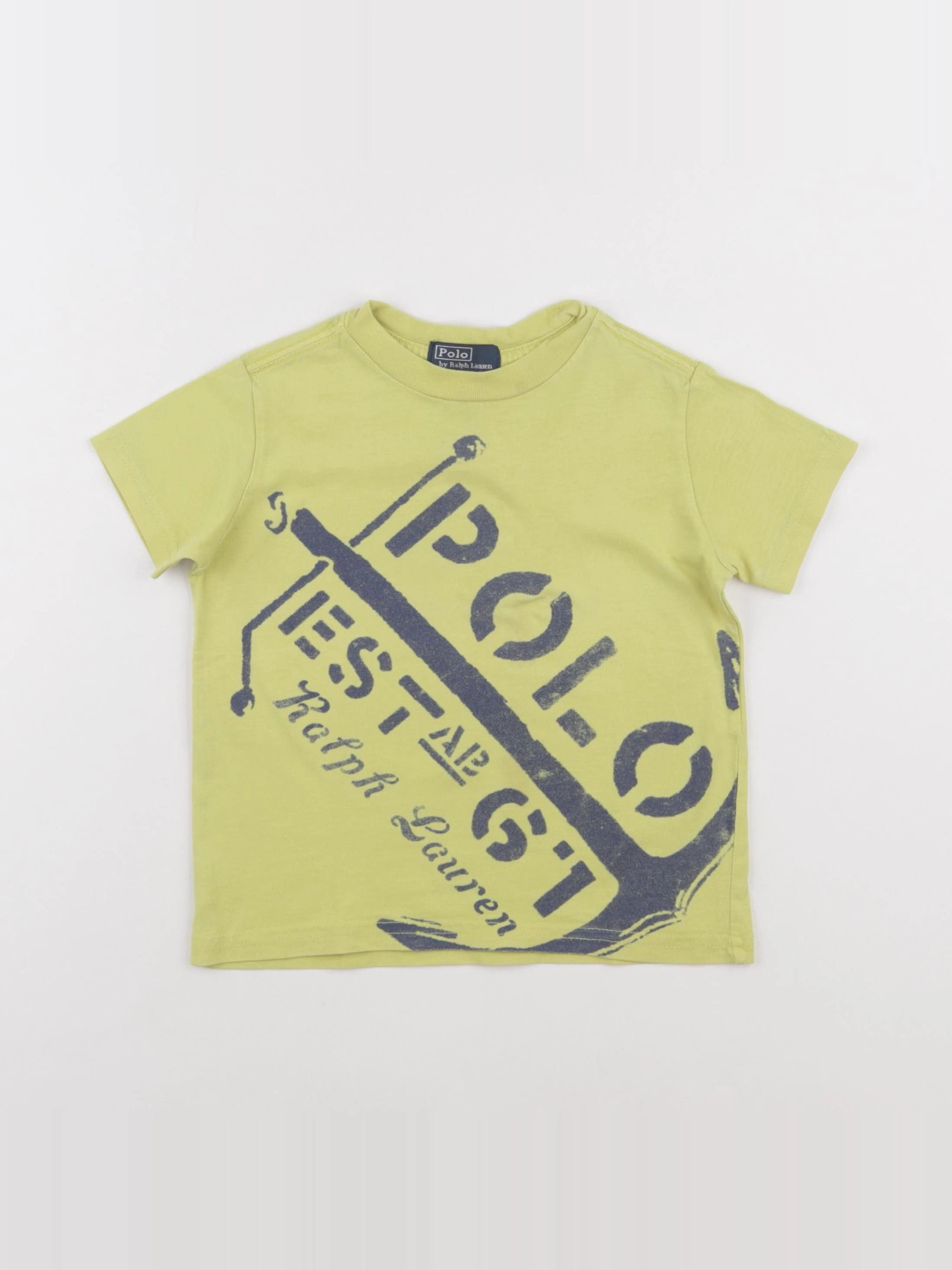 Ralph Lauren - tee-shirt jaune - 3 ans