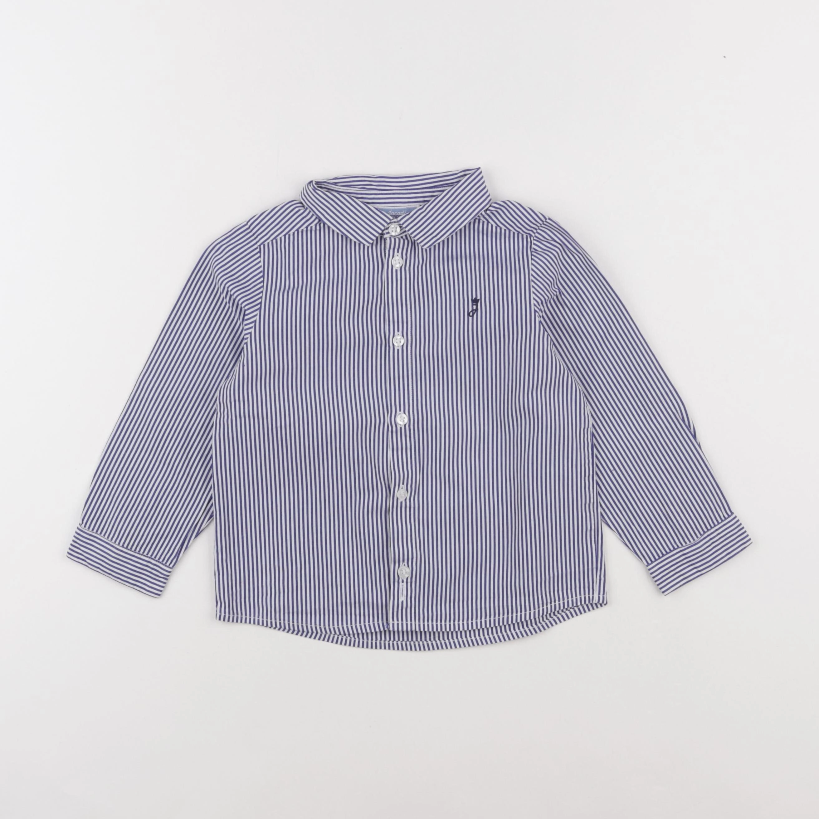 Jacadi - chemise bleu - 36 mois