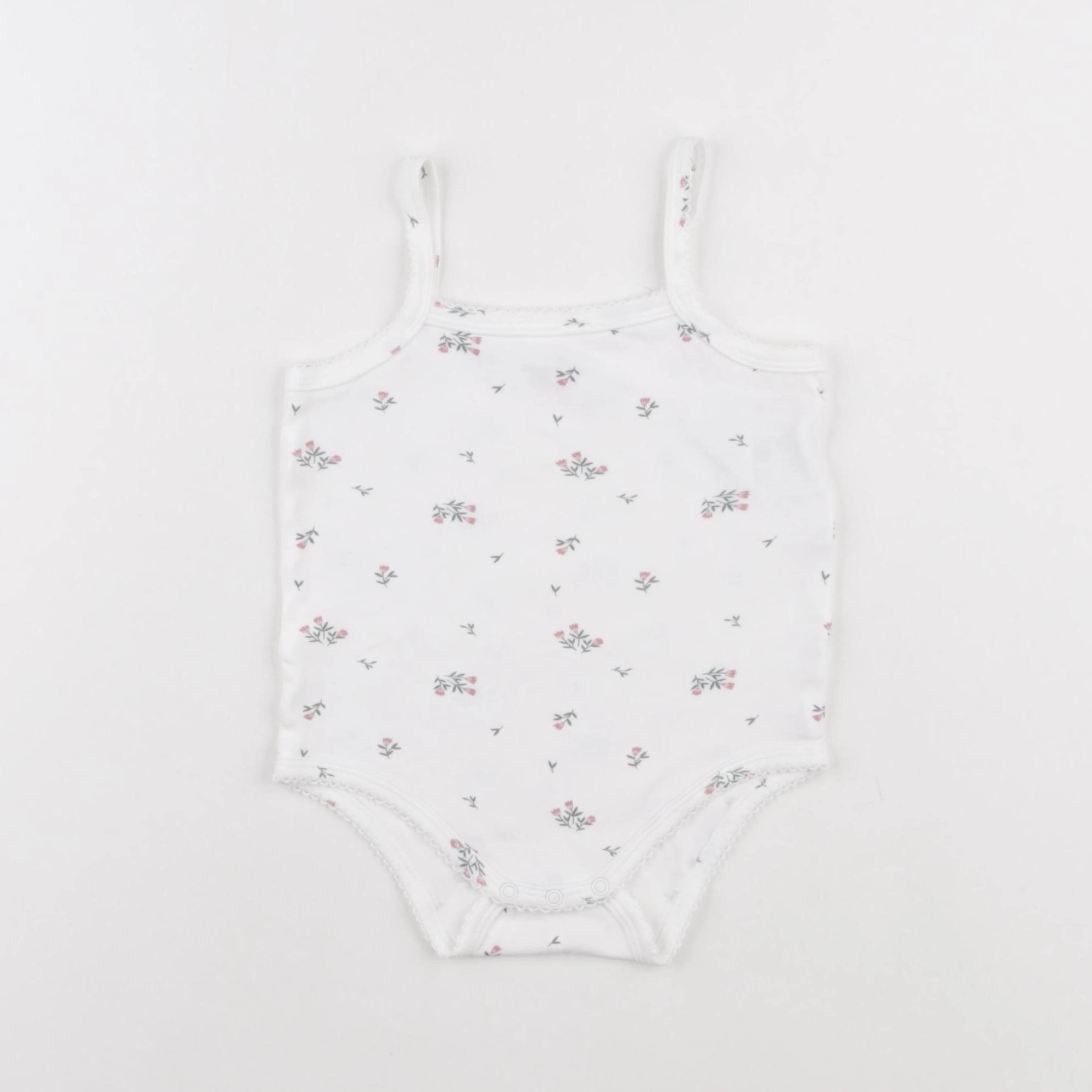 Vertbaudet - body blanc - 18 mois
