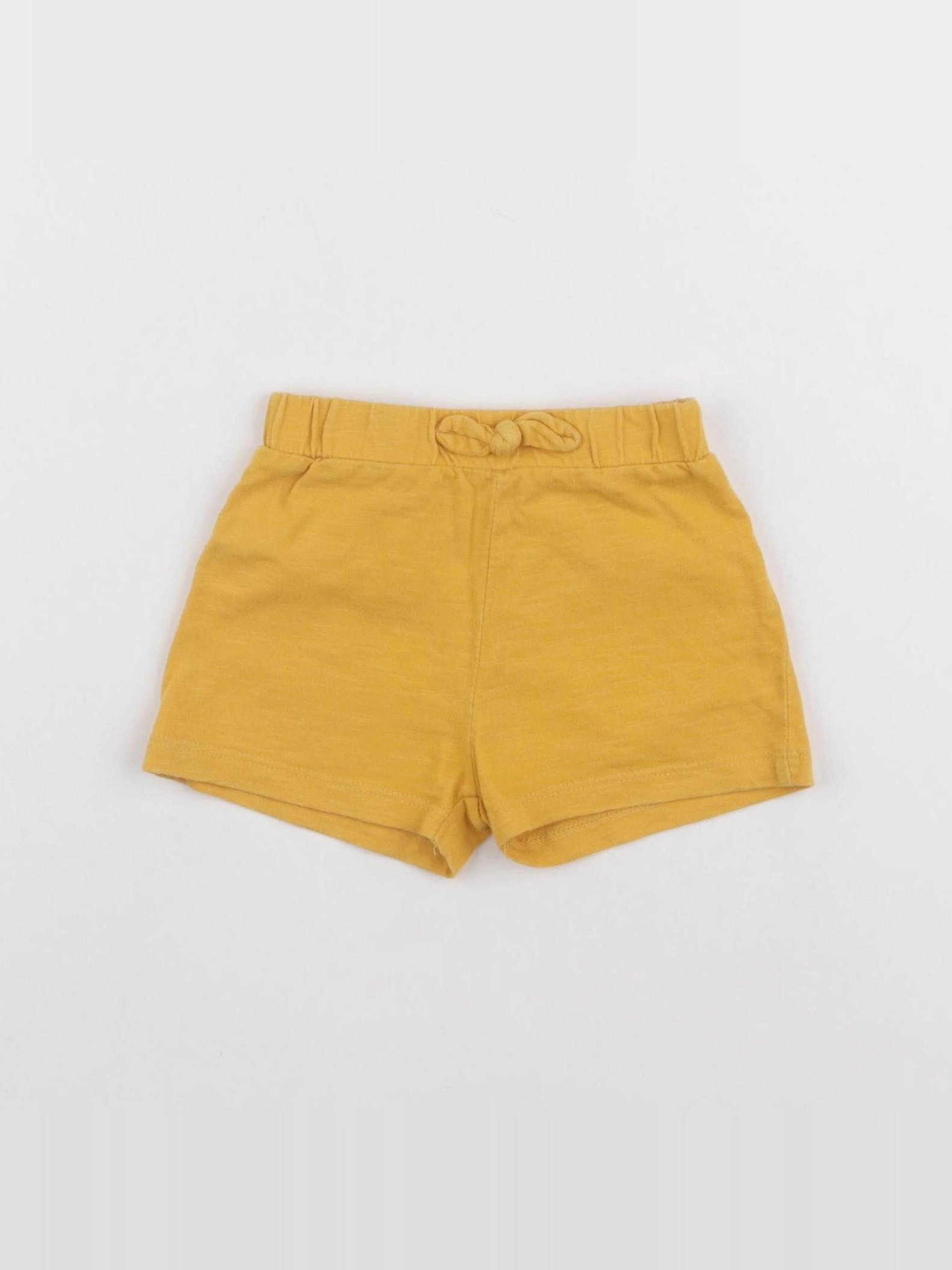 Vertbaudet - short jaune - 9 mois