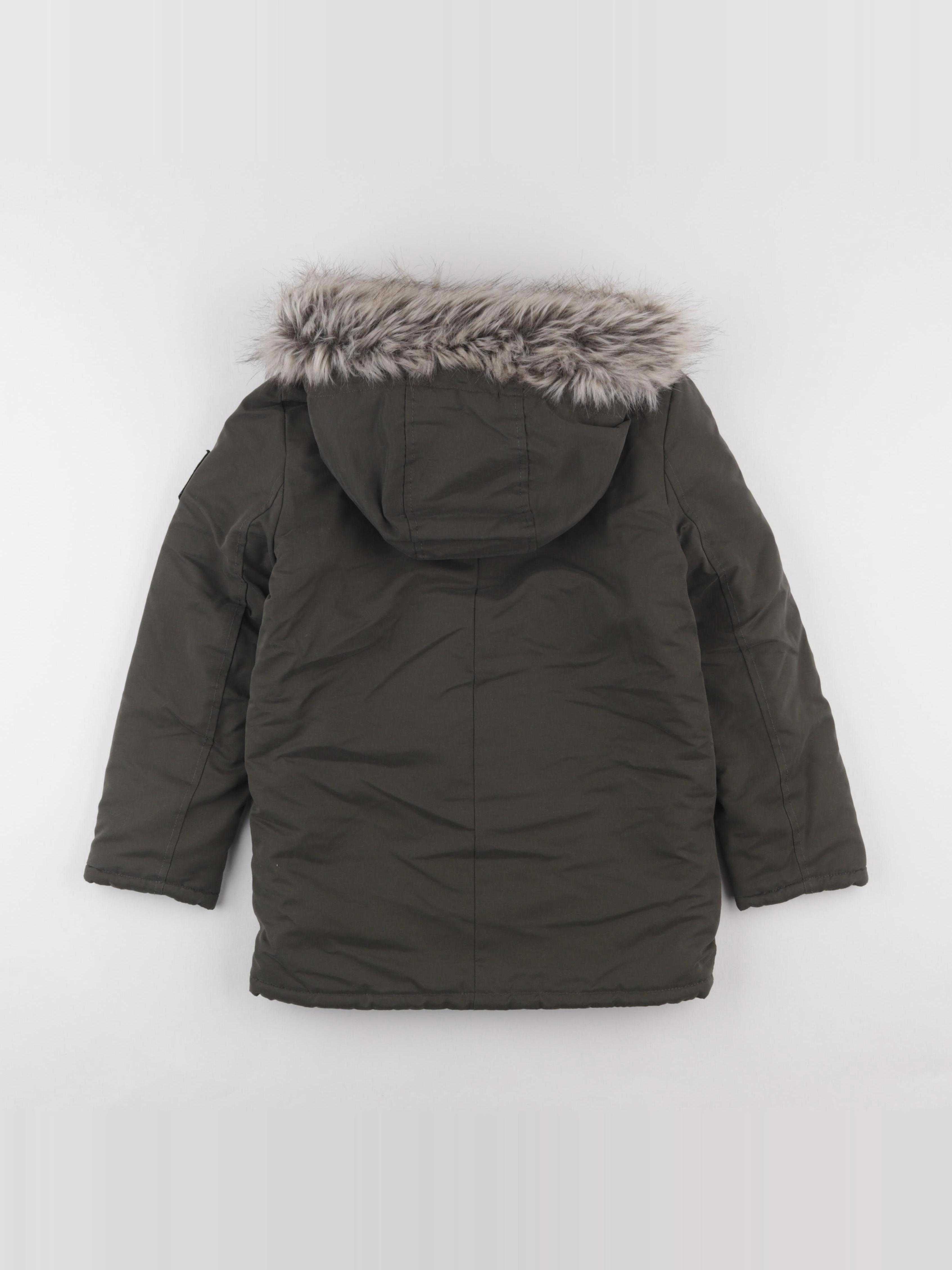IKKS - manteau vert - 10 ans