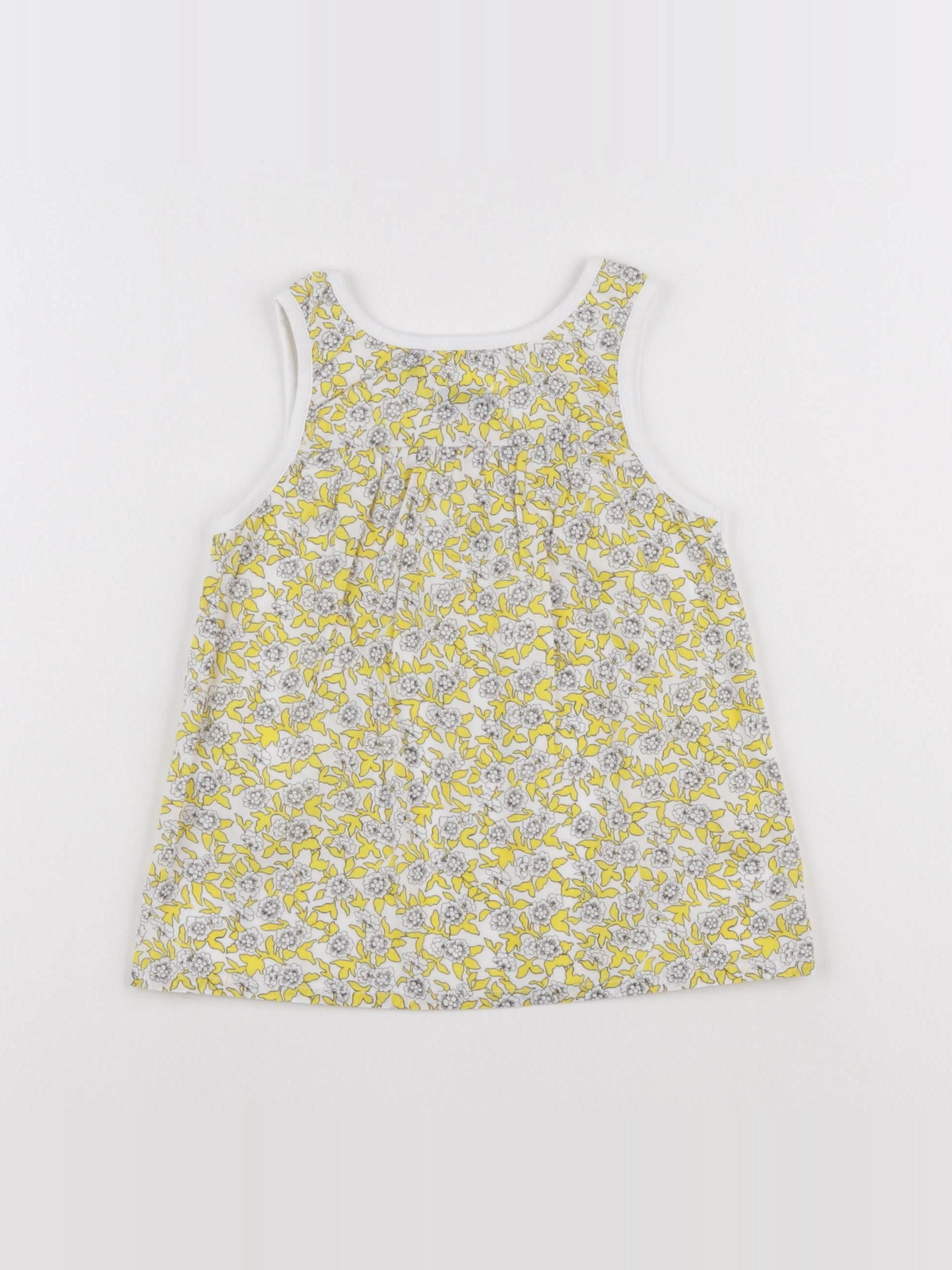 IKKS - débardeur jaune, blanc - 5 ans