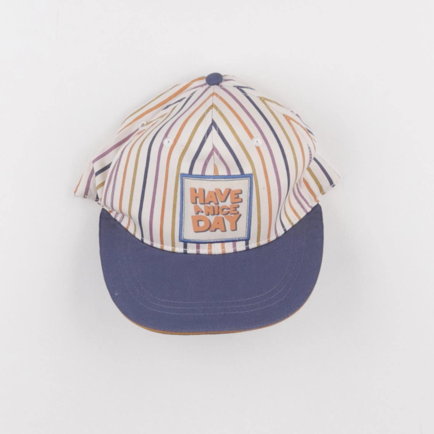 Vertbaudet - casquette multicolore - 8/10 ans
