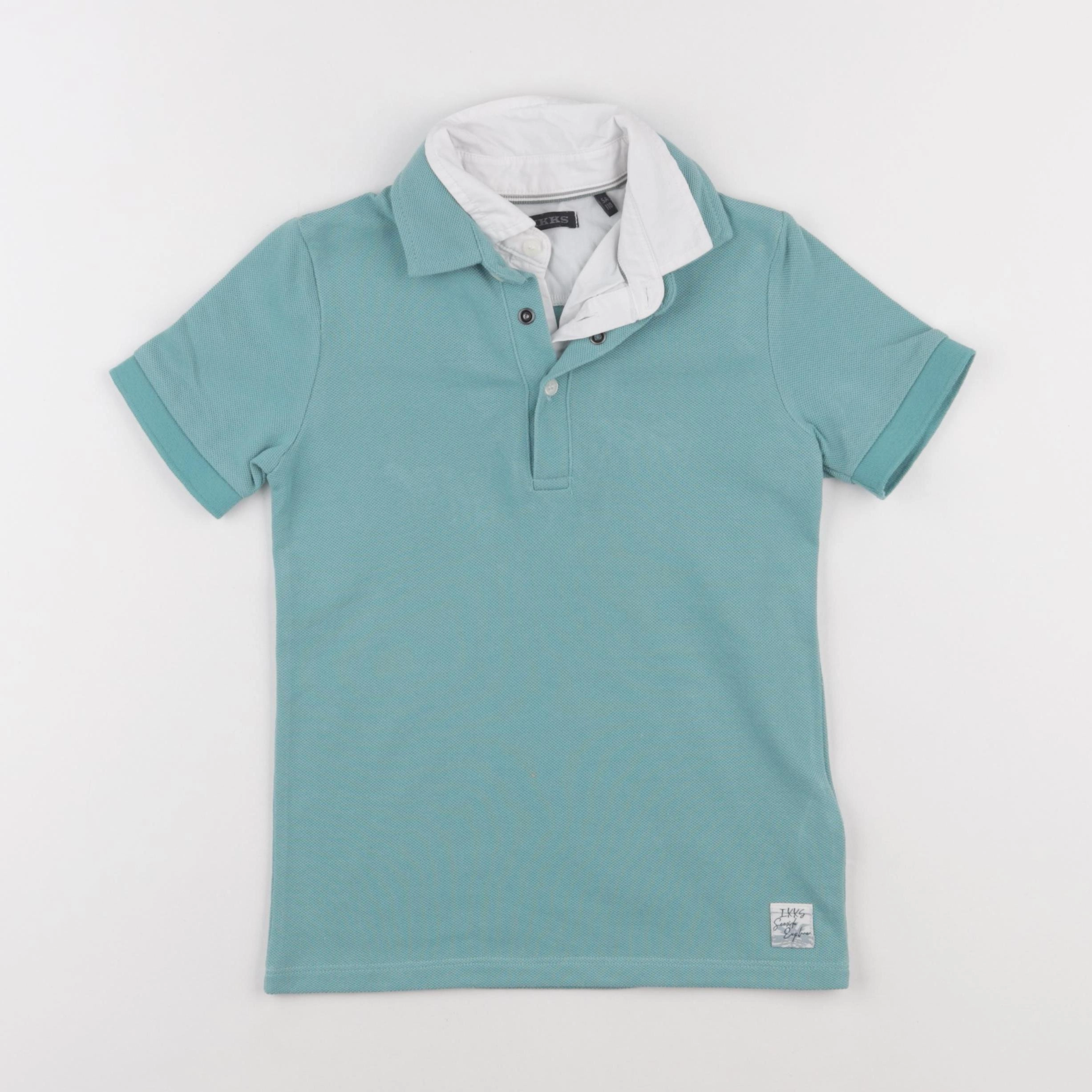 IKKS - polo imprimé au dos vert - 5 ans