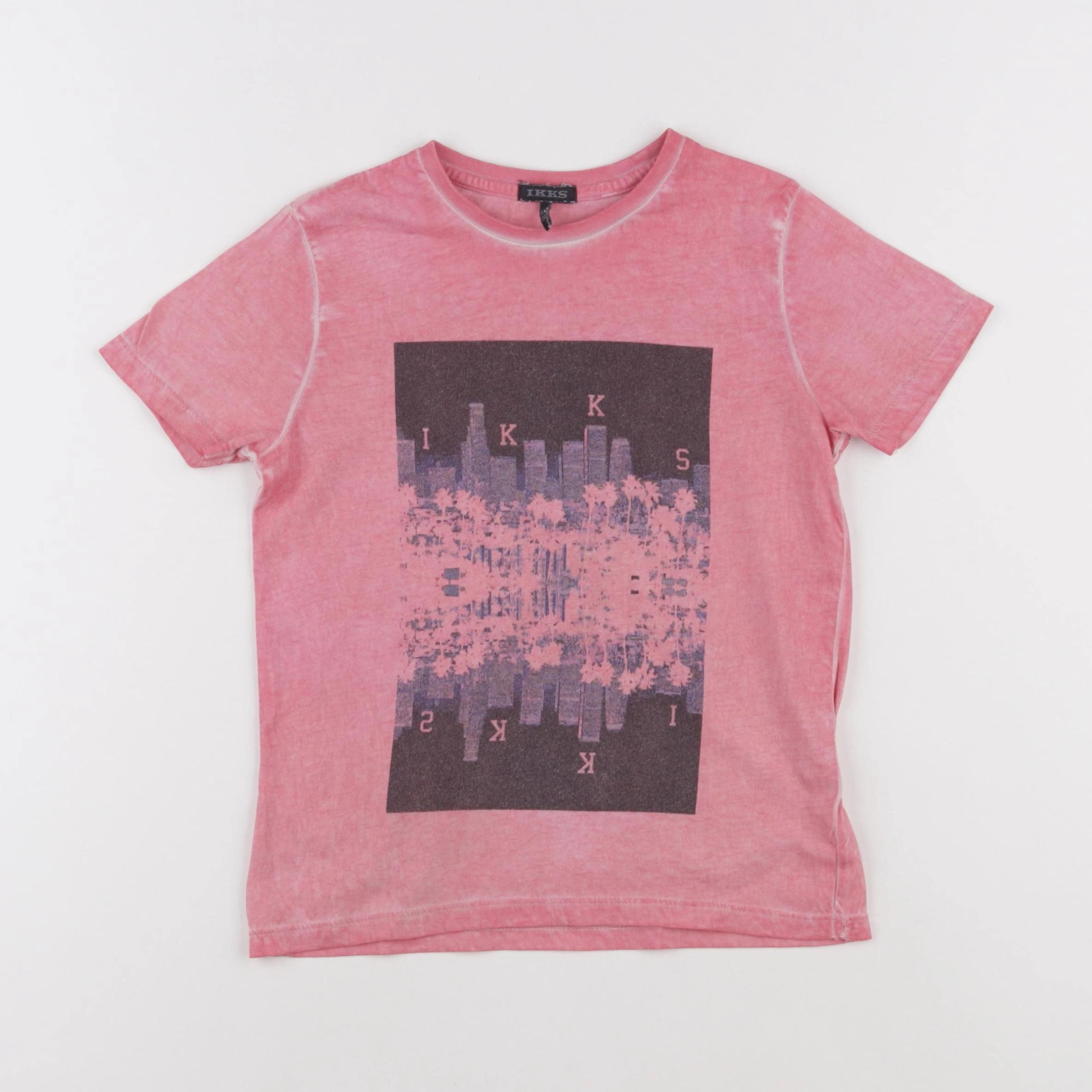 IKKS - tee-shirt rose - 5 ans