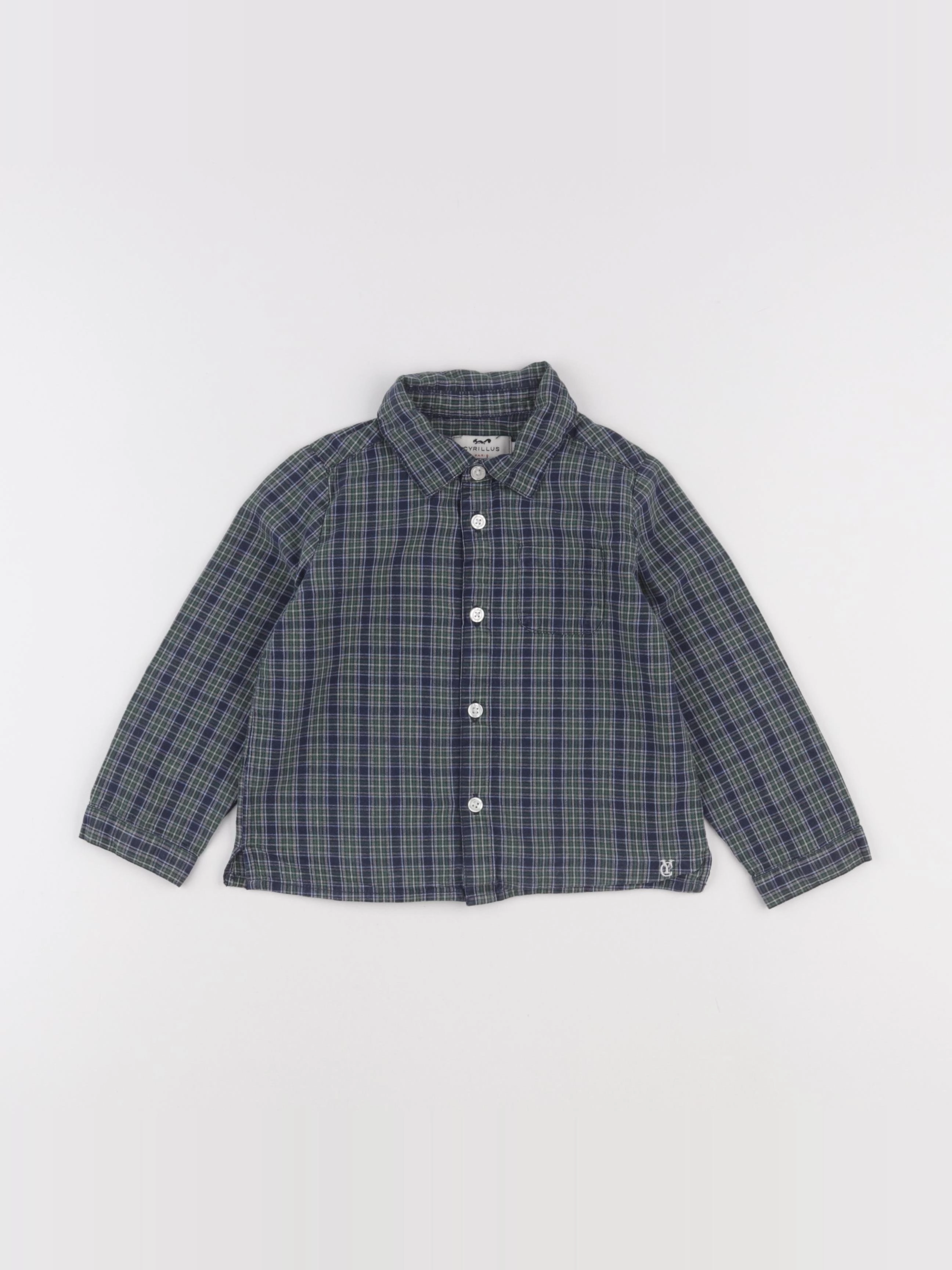 Cyrillus - chemise multicolore - 36 mois