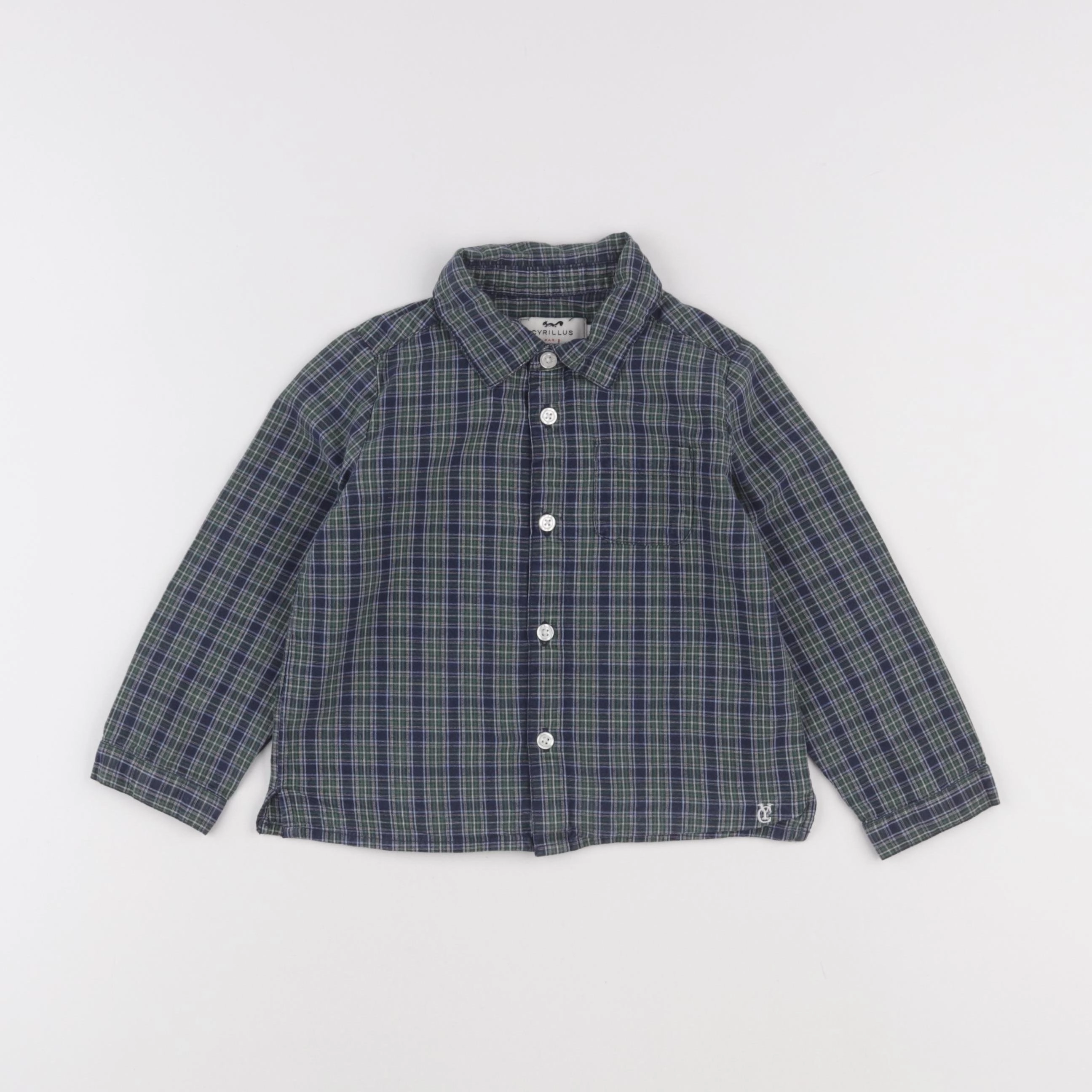 Cyrillus - chemise multicolore - 36 mois