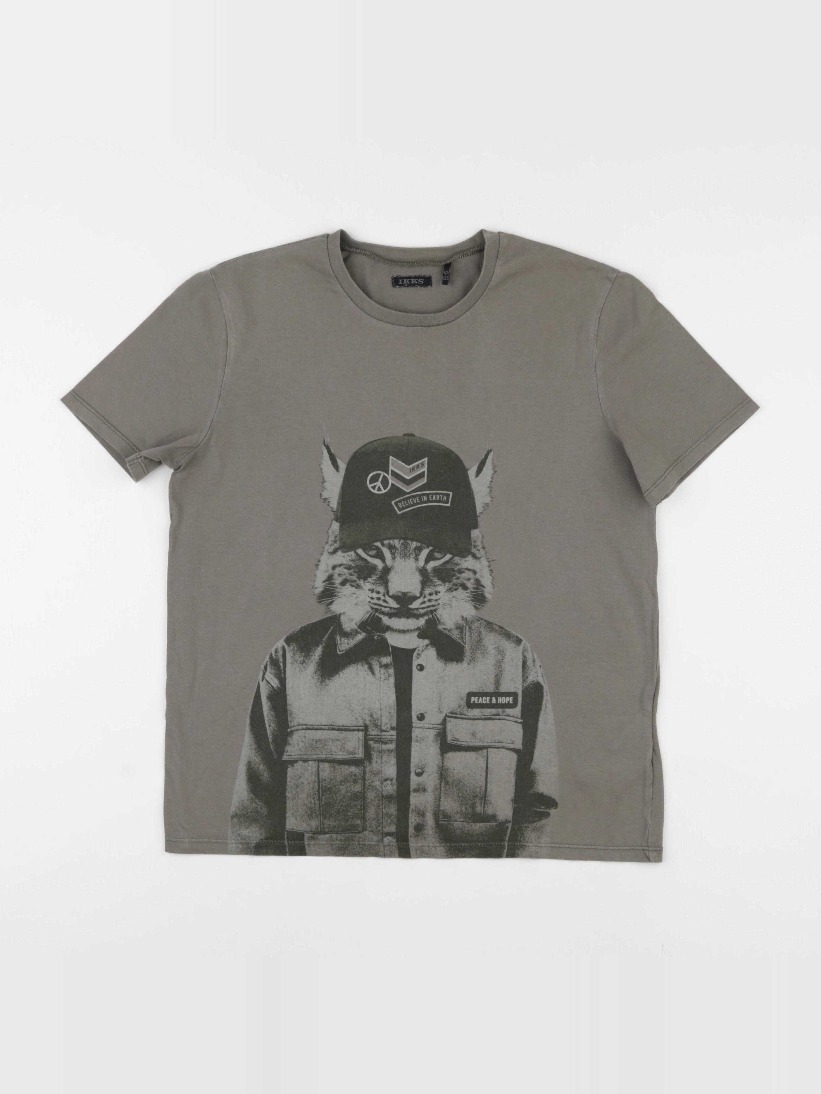 IKKS - tee-shirt vert - 12 ans