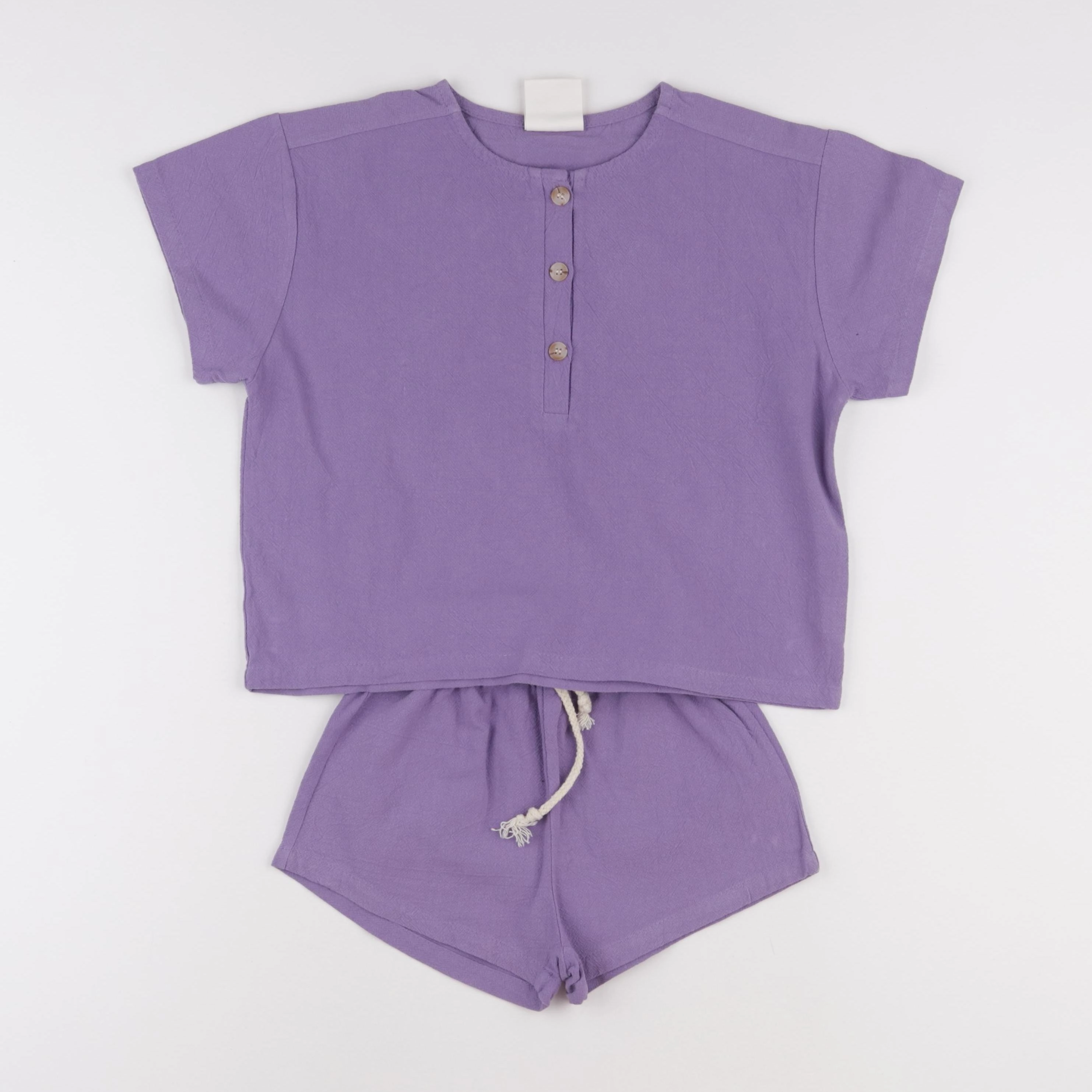 Gamin gamine - ensemble violet - 4 ans
