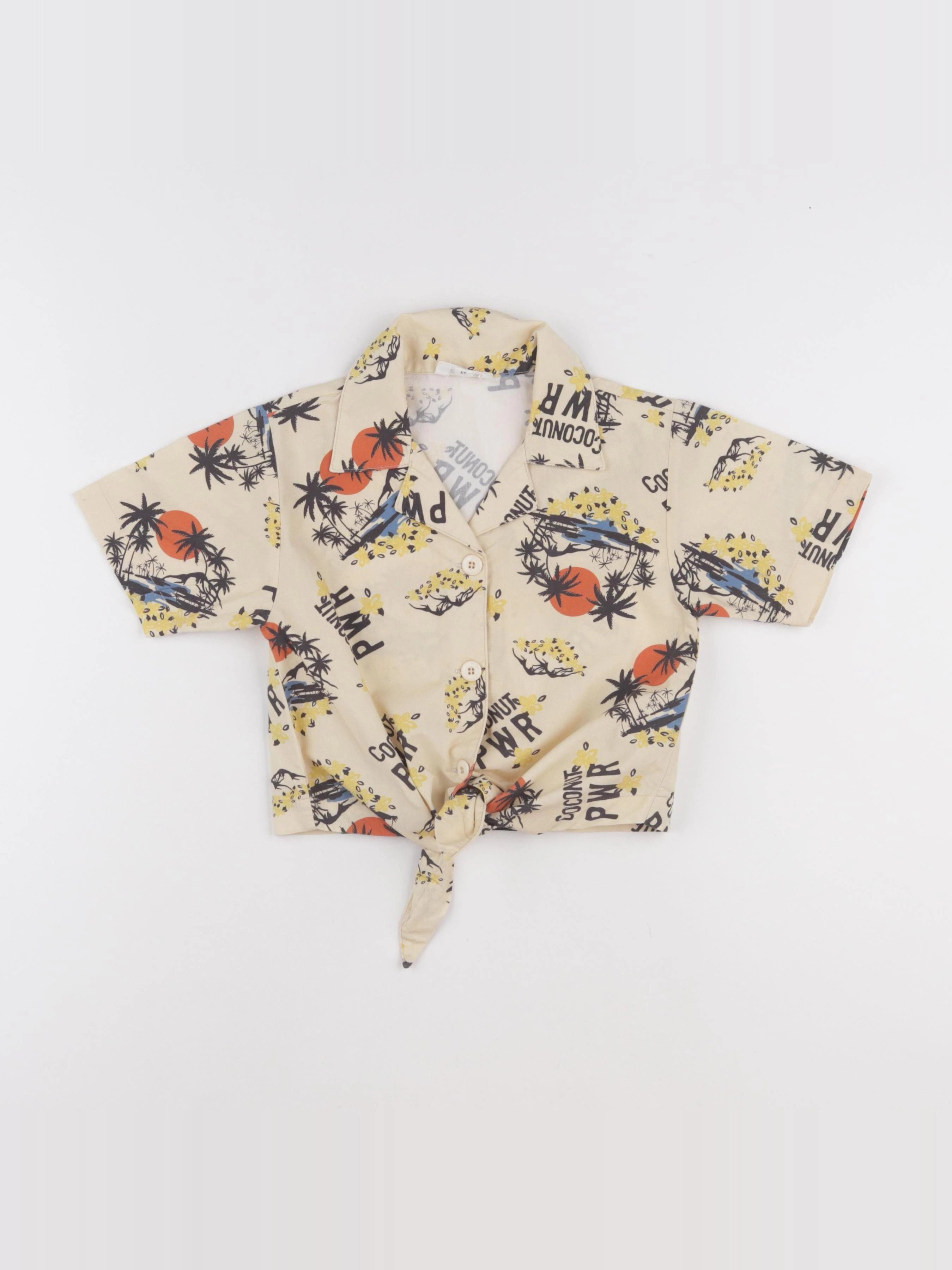 Hundred Pieces - chemise beige - 6 ans