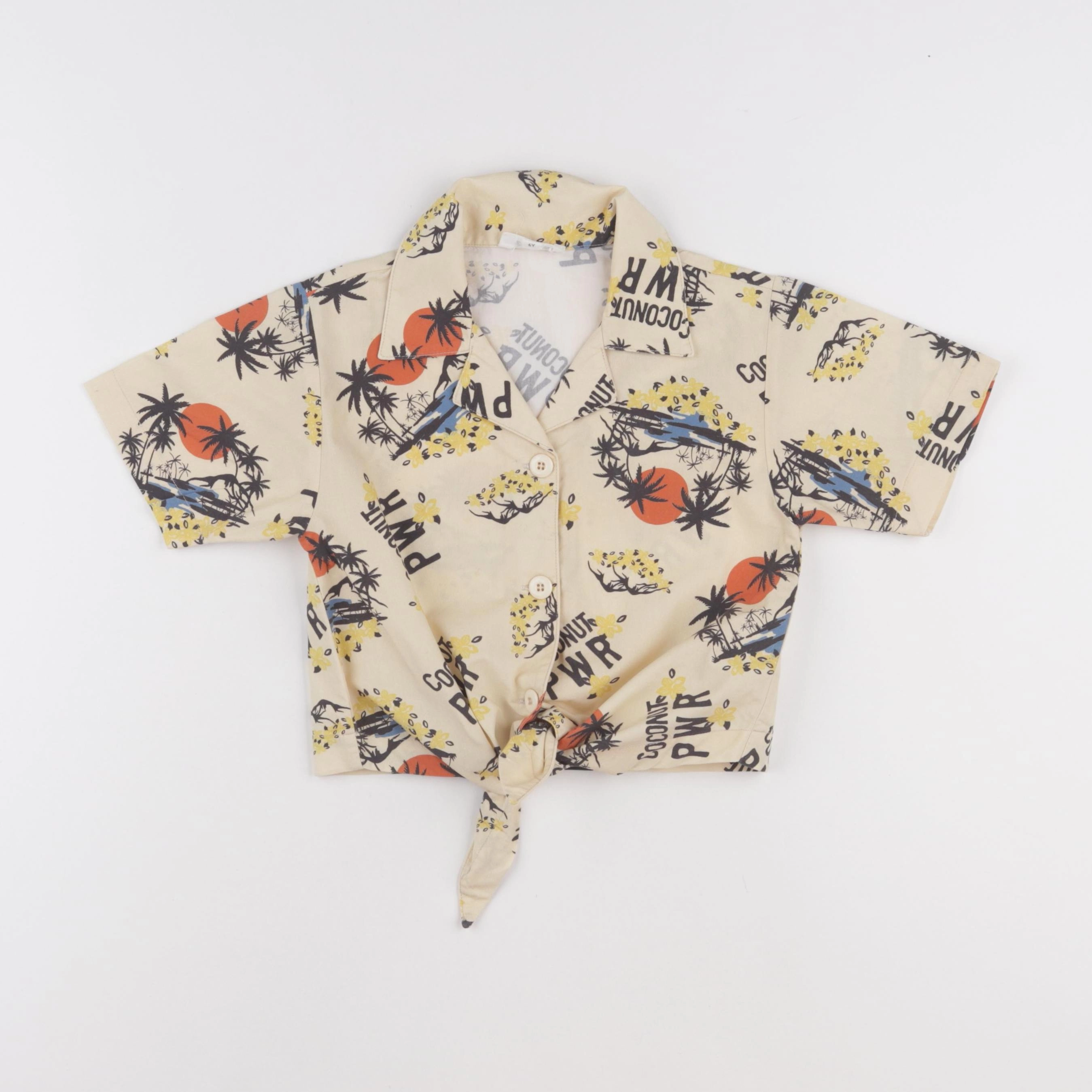 Hundred Pieces - chemise beige - 6 ans