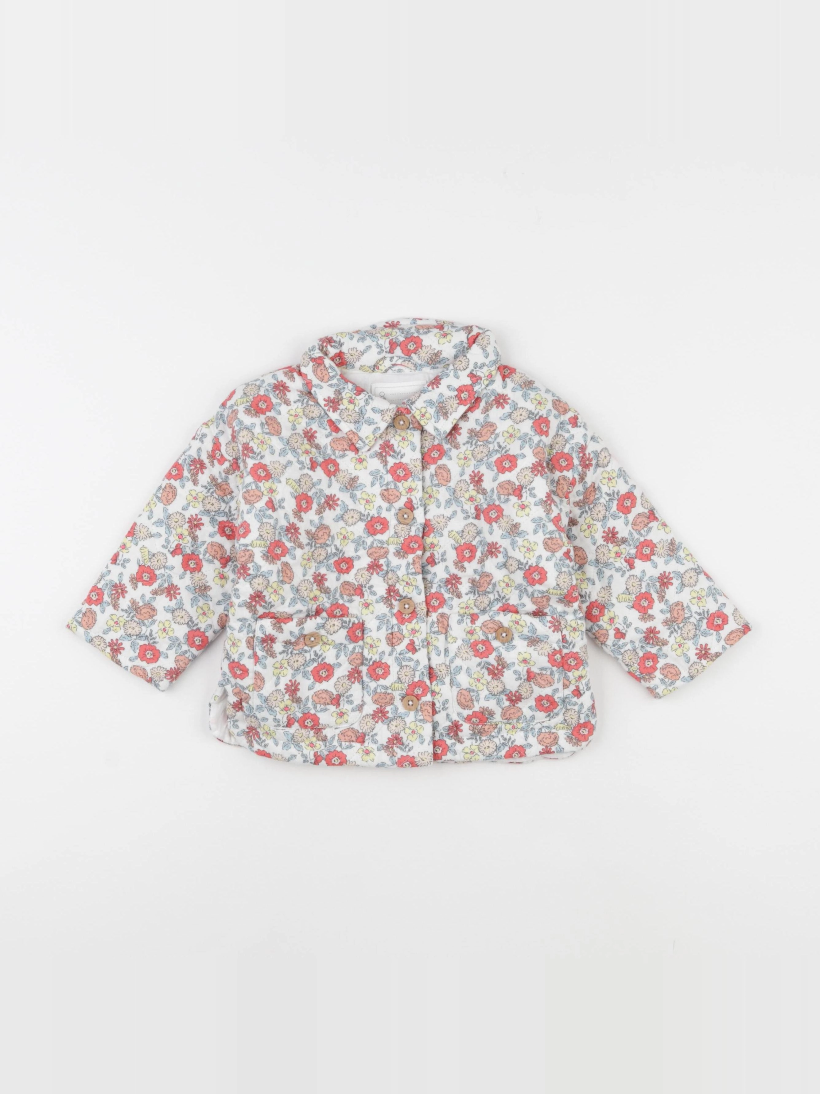 Vertbaudet - veste multicolore - 12 mois