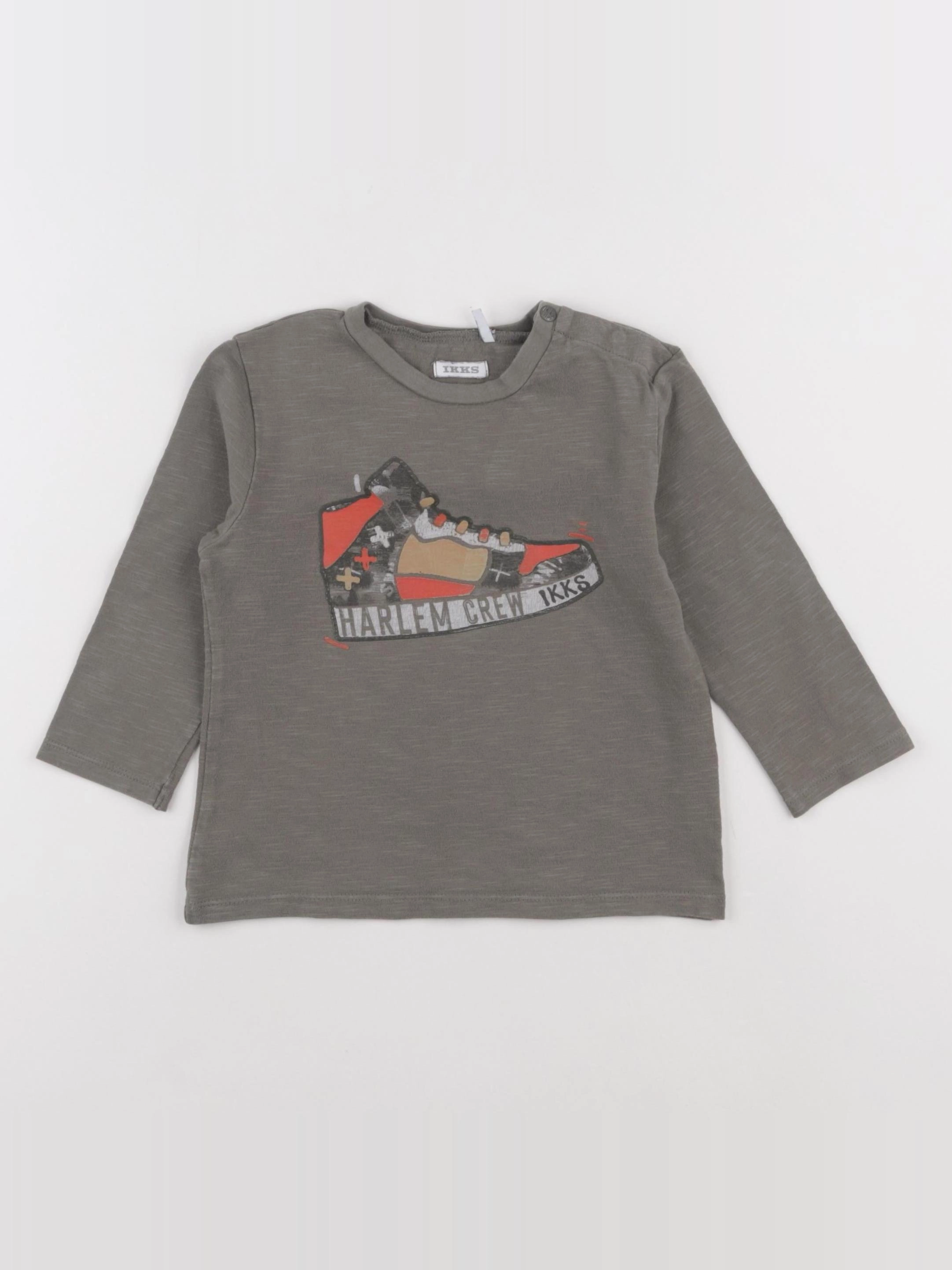 IKKS - tee-shirt vert - 2 ans