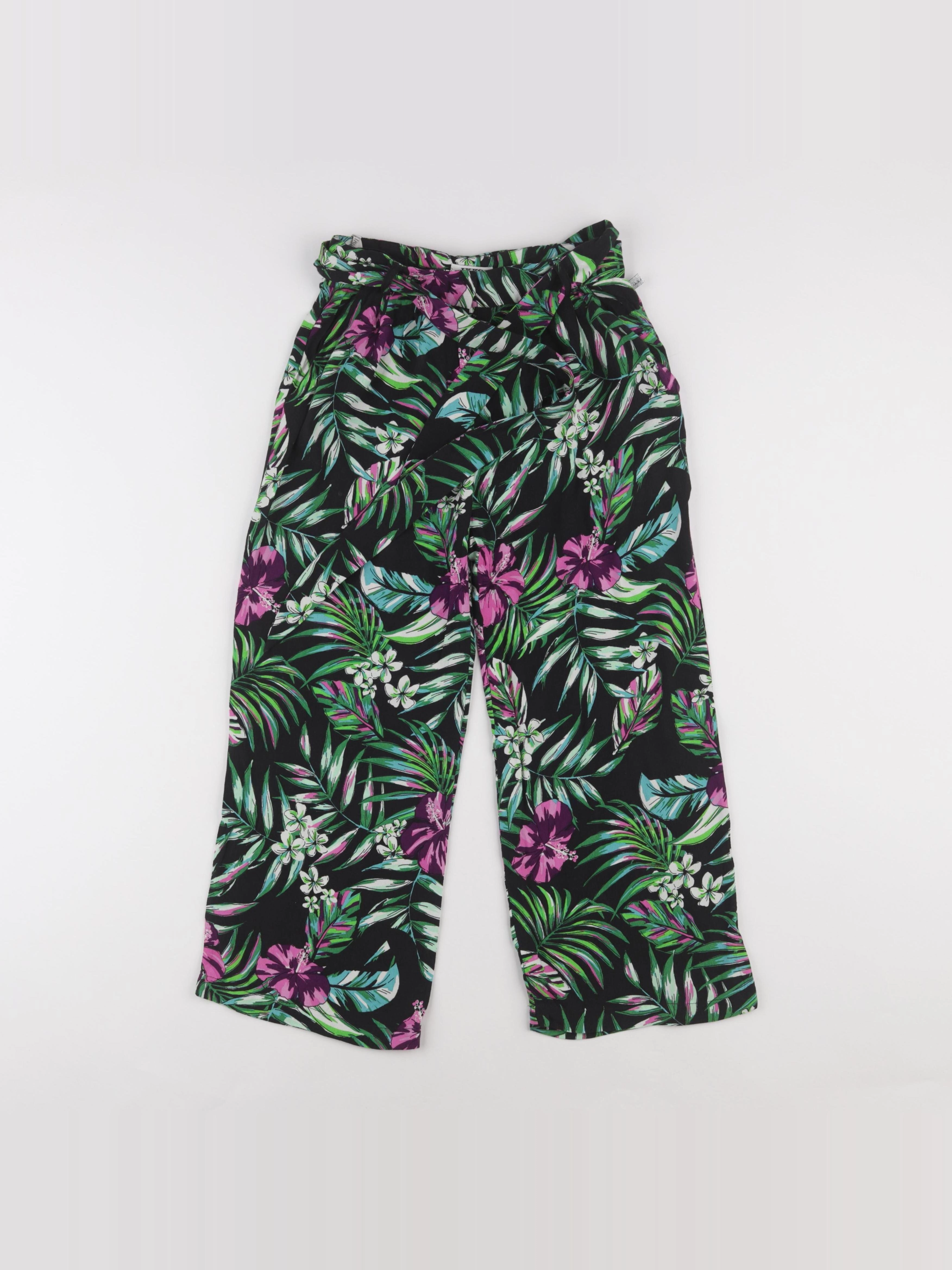 IKKS - pantalon vert, noir - 8 ans
