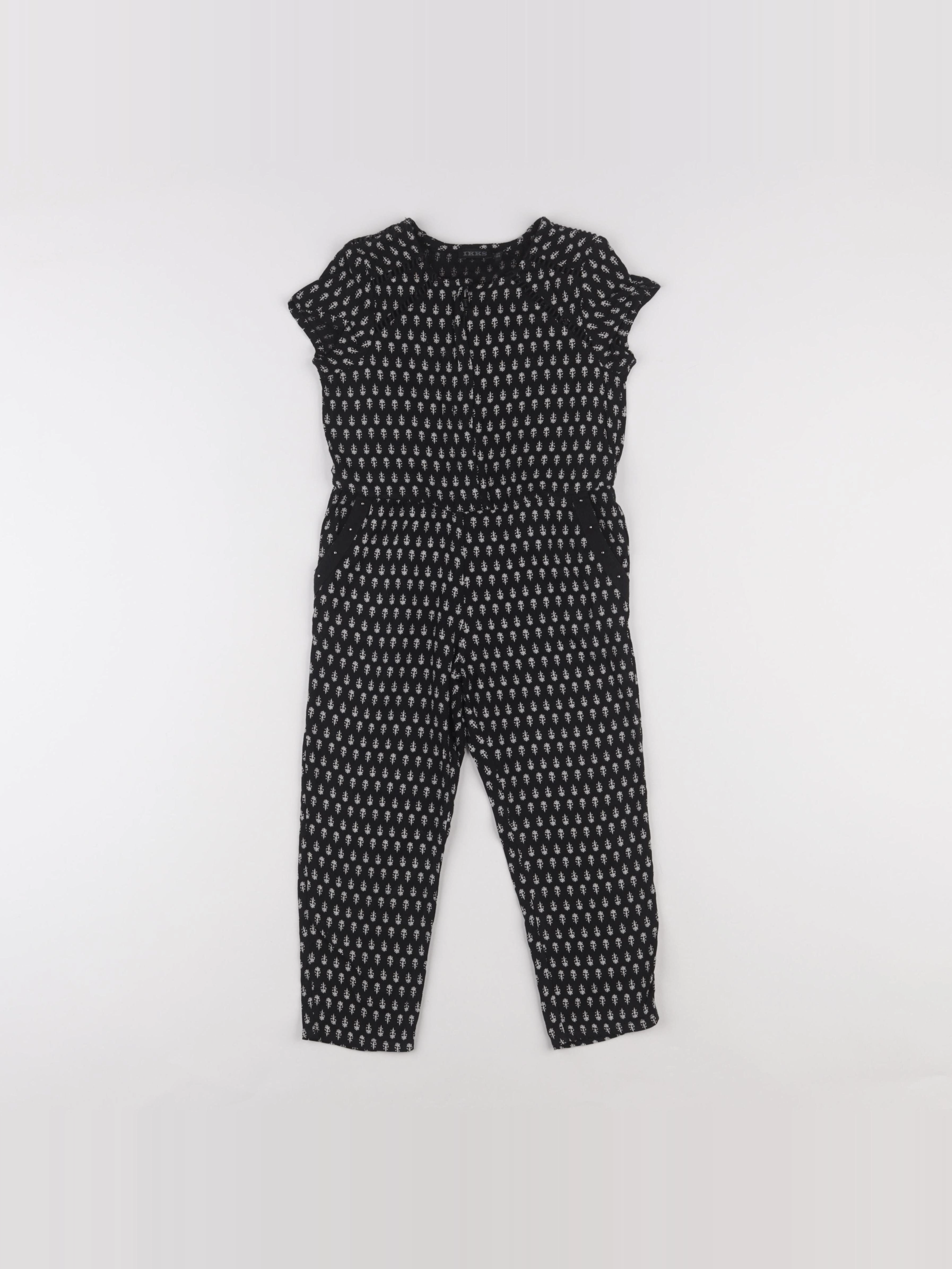 IKKS - combinaison noir - 4 ans