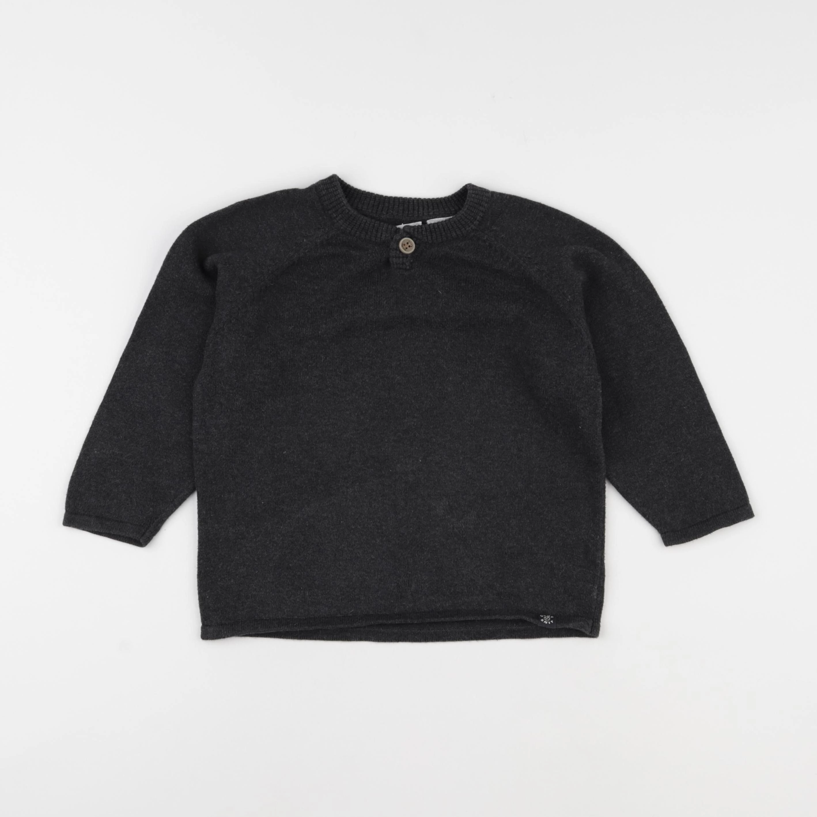 Zara - pull gris - 3/4 ans
