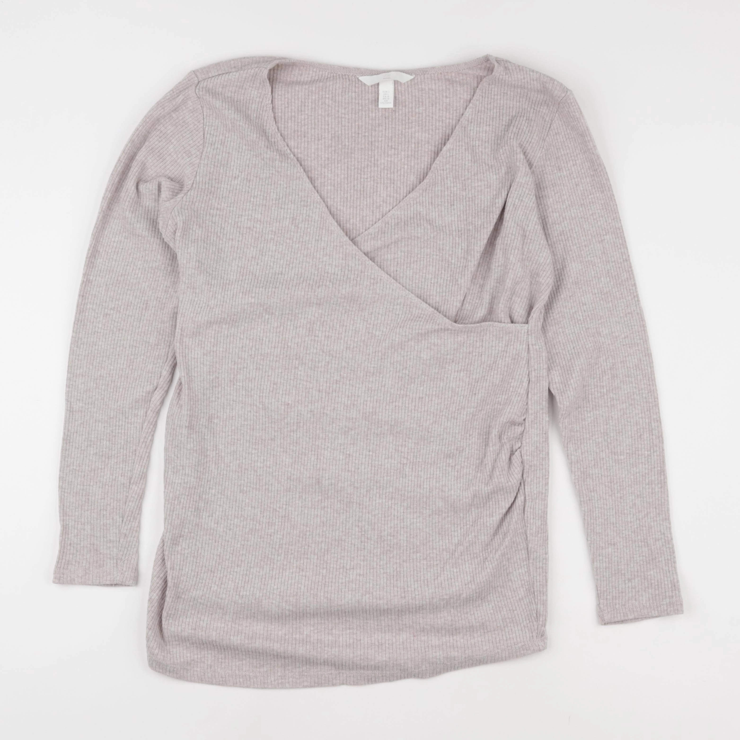 H&M - tee-shirt allaitement gris - l