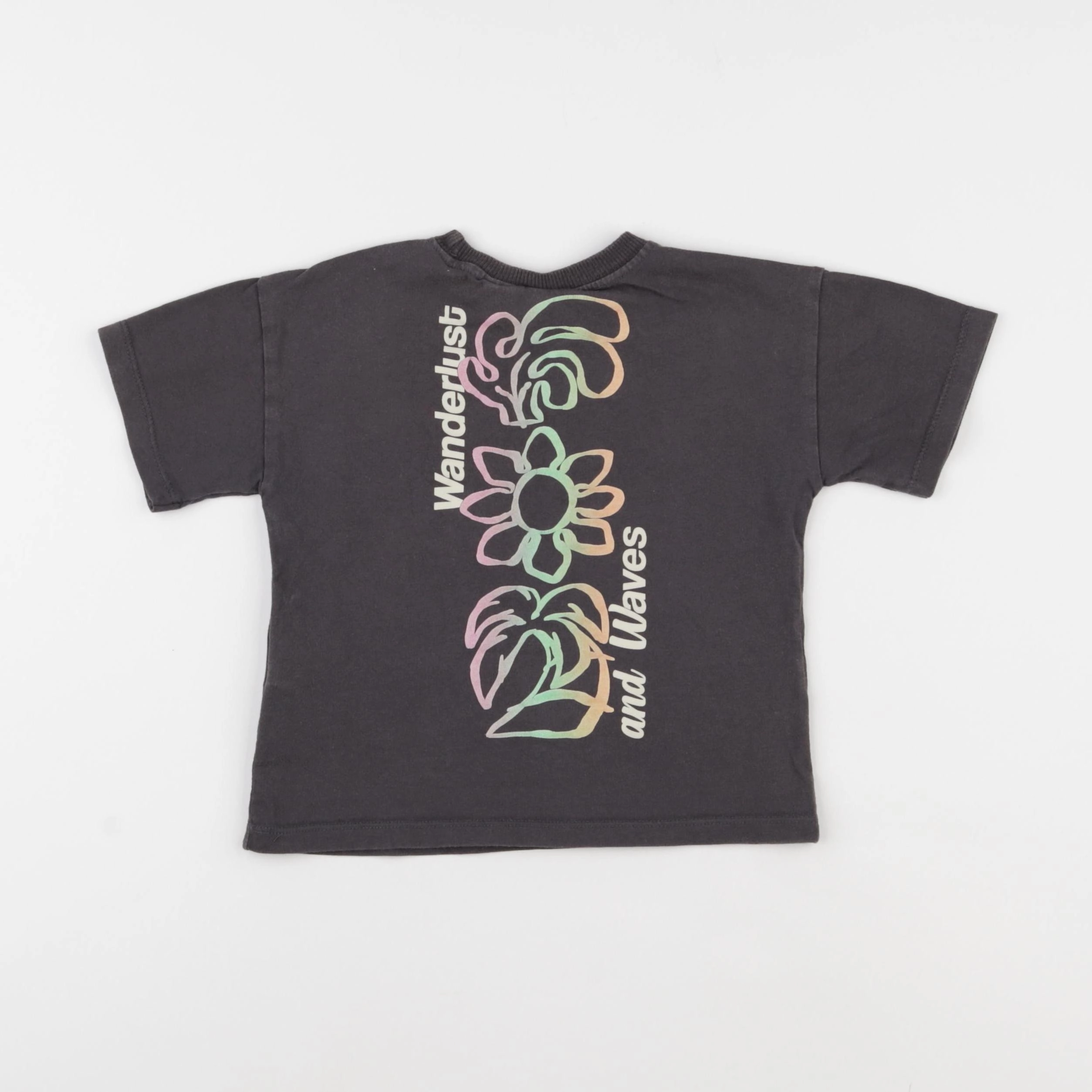 Zara - tee-shirt gris - 2 ans