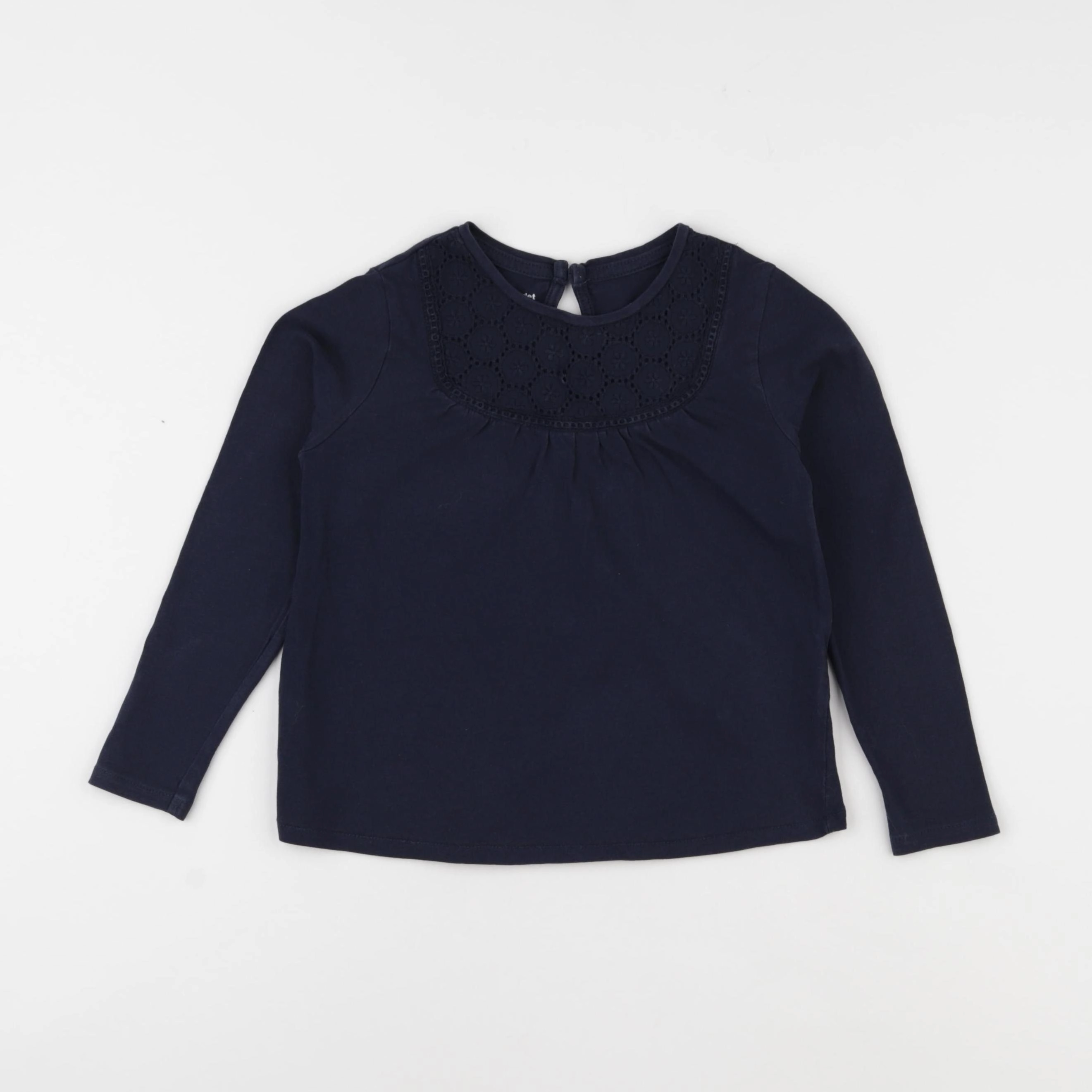 Vertbaudet - tee-shirt bleu - 5 ans