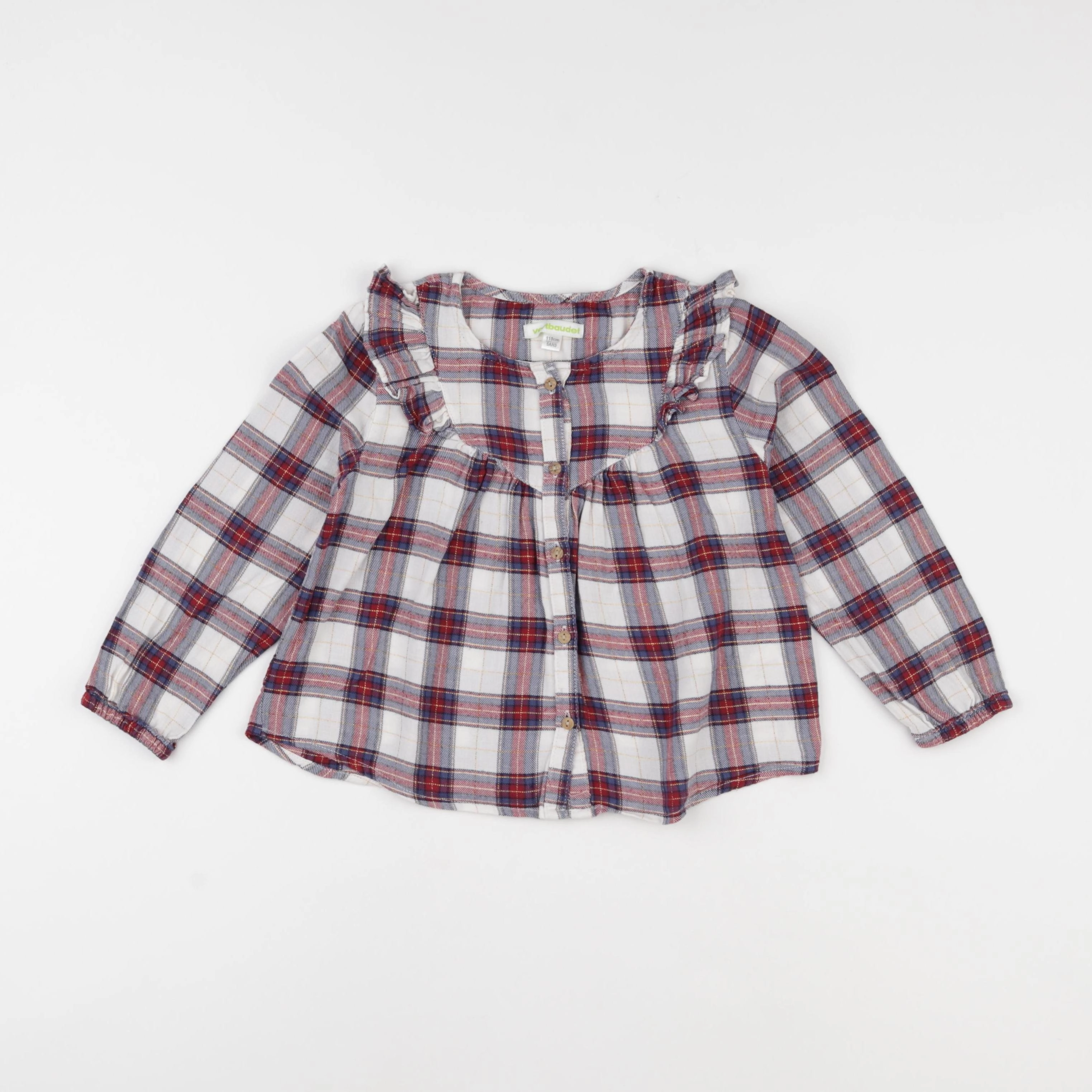 Vertbaudet - blouse multicolore - 5 ans