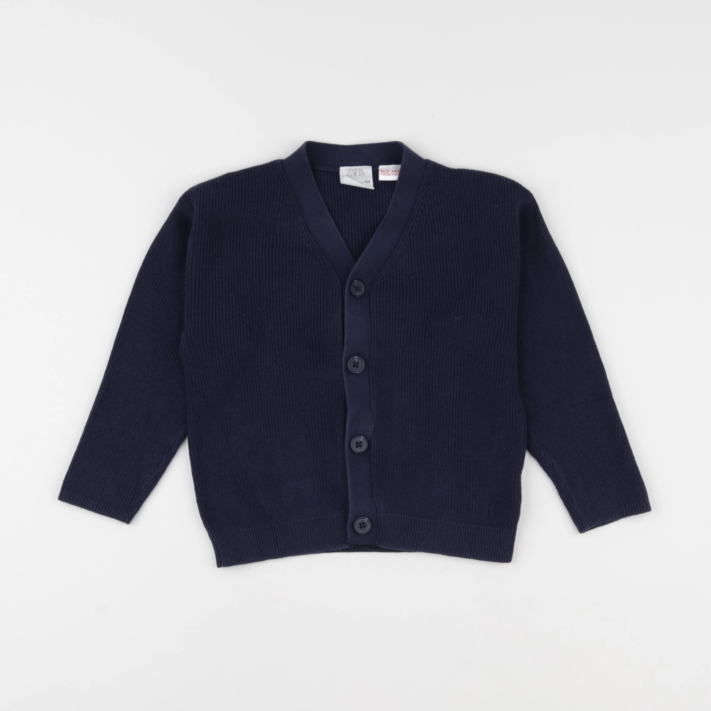 Zara - gilet bleu - 4 ans