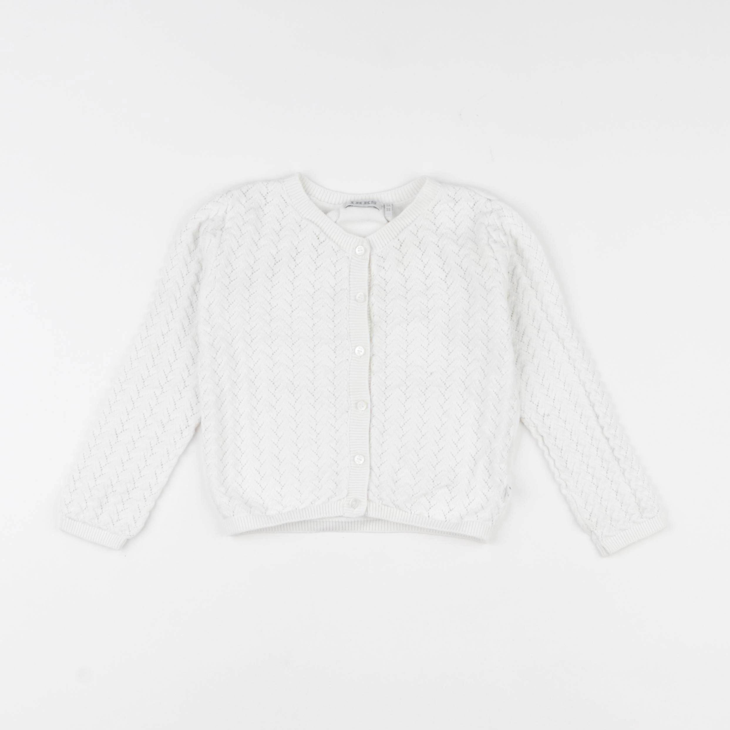 IKKS - gilet blanc - 3 ans