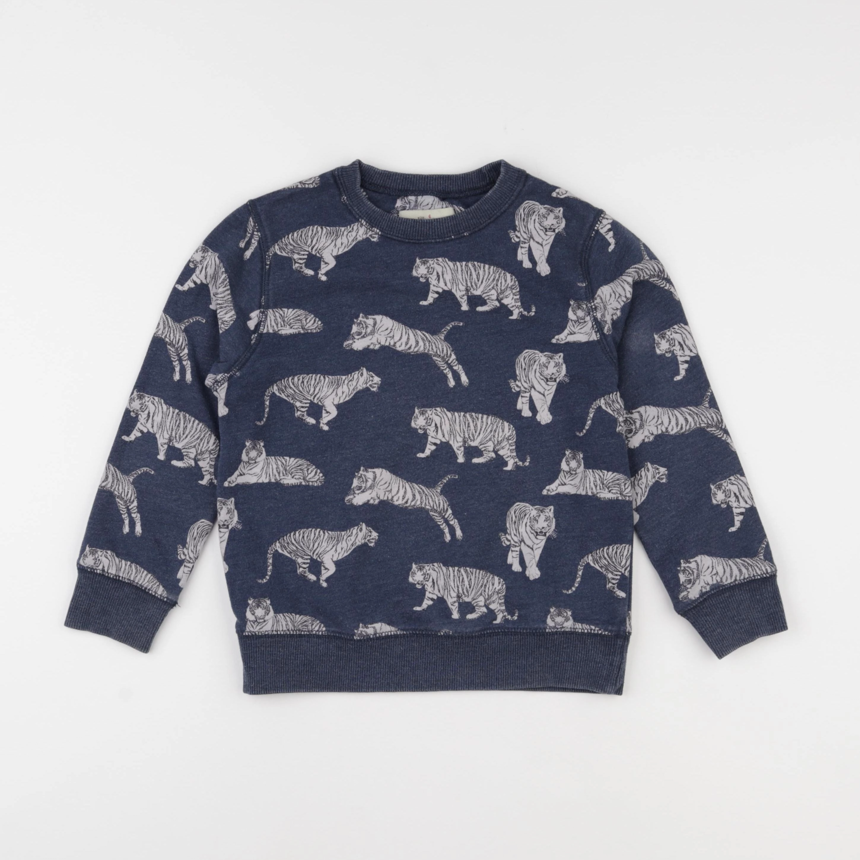 Zara - sweat bleu - 6 ans