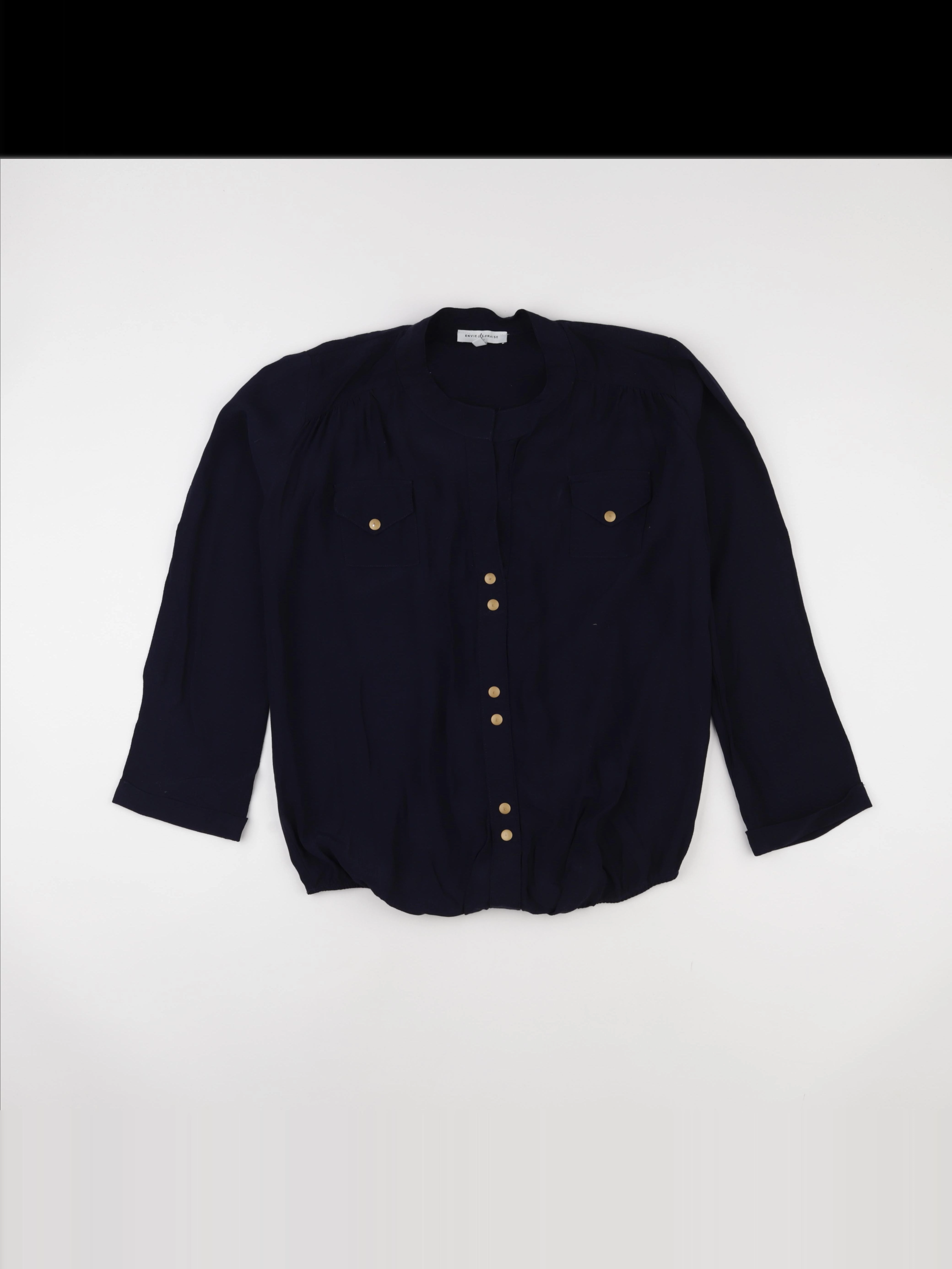 Envie de fraise - blouse grossesse, allaitement bleu - 40