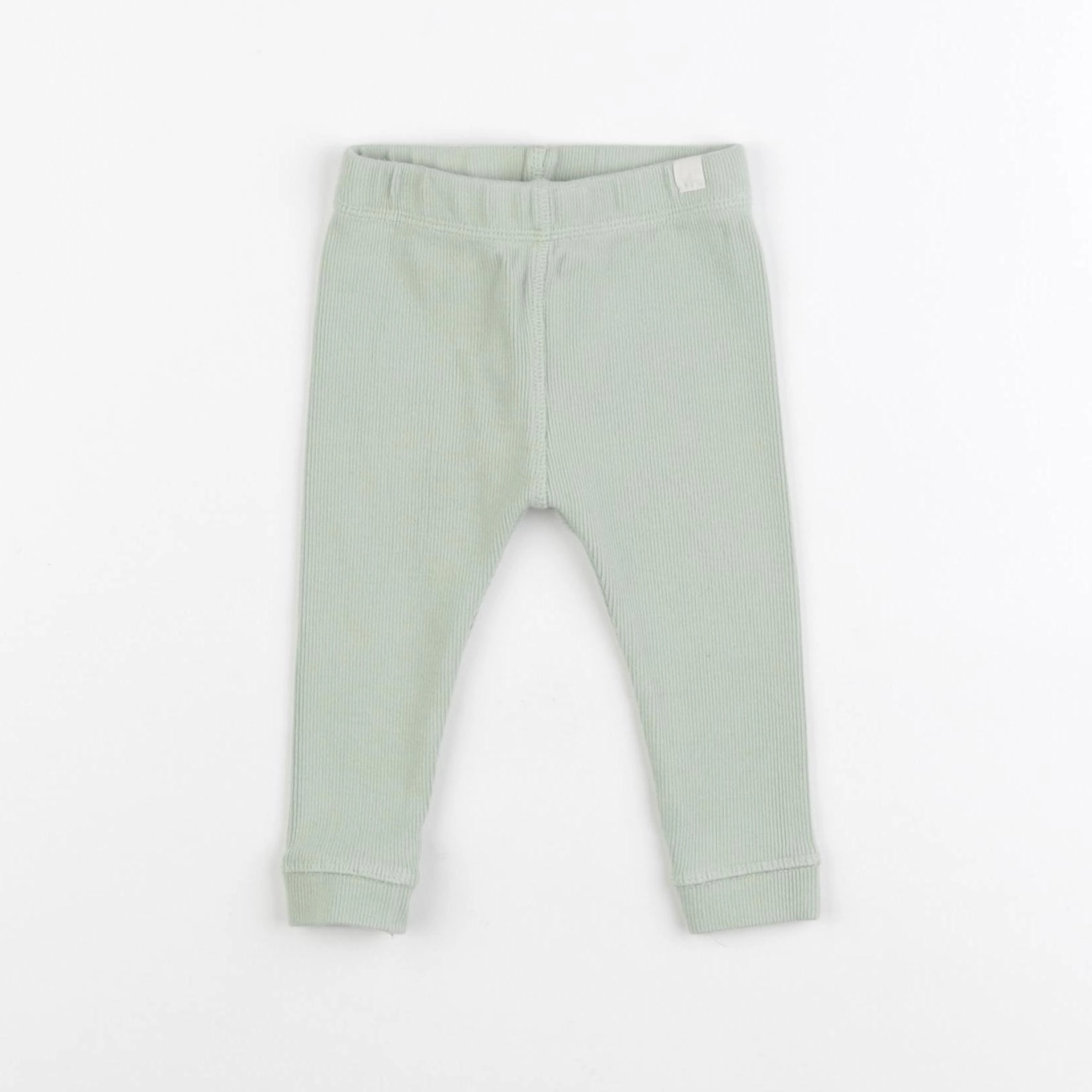 Zara - legging vert - 6/9 mois