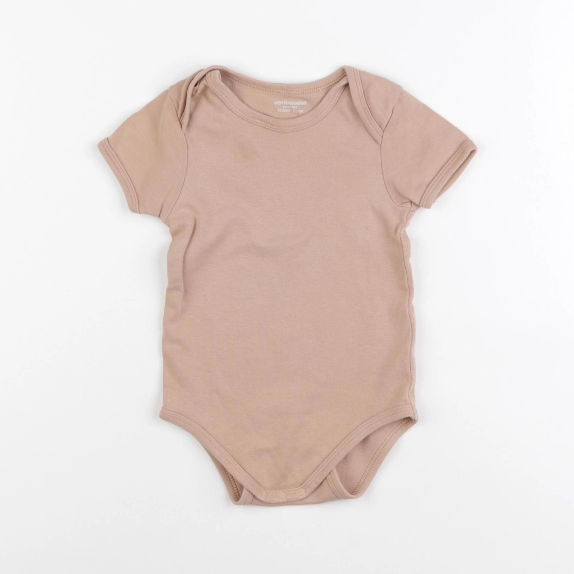 Vertbaudet - body marron - 18 mois
