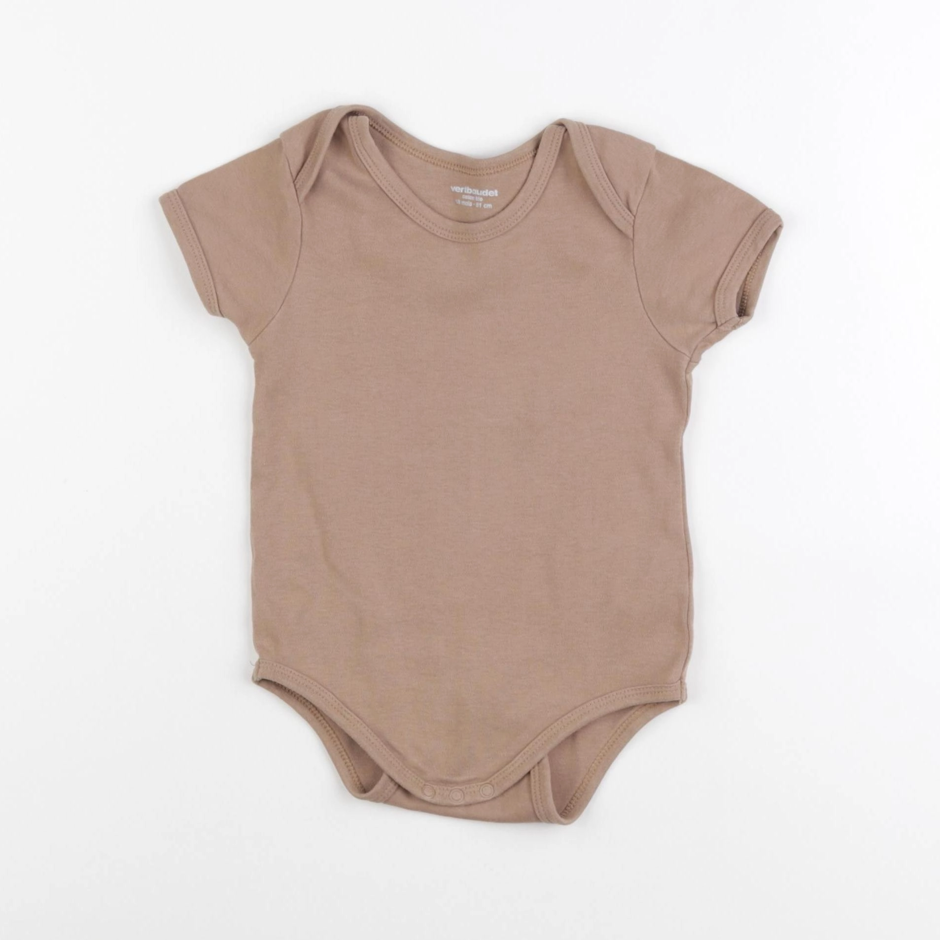 Vertbaudet - body marron - 18 mois
