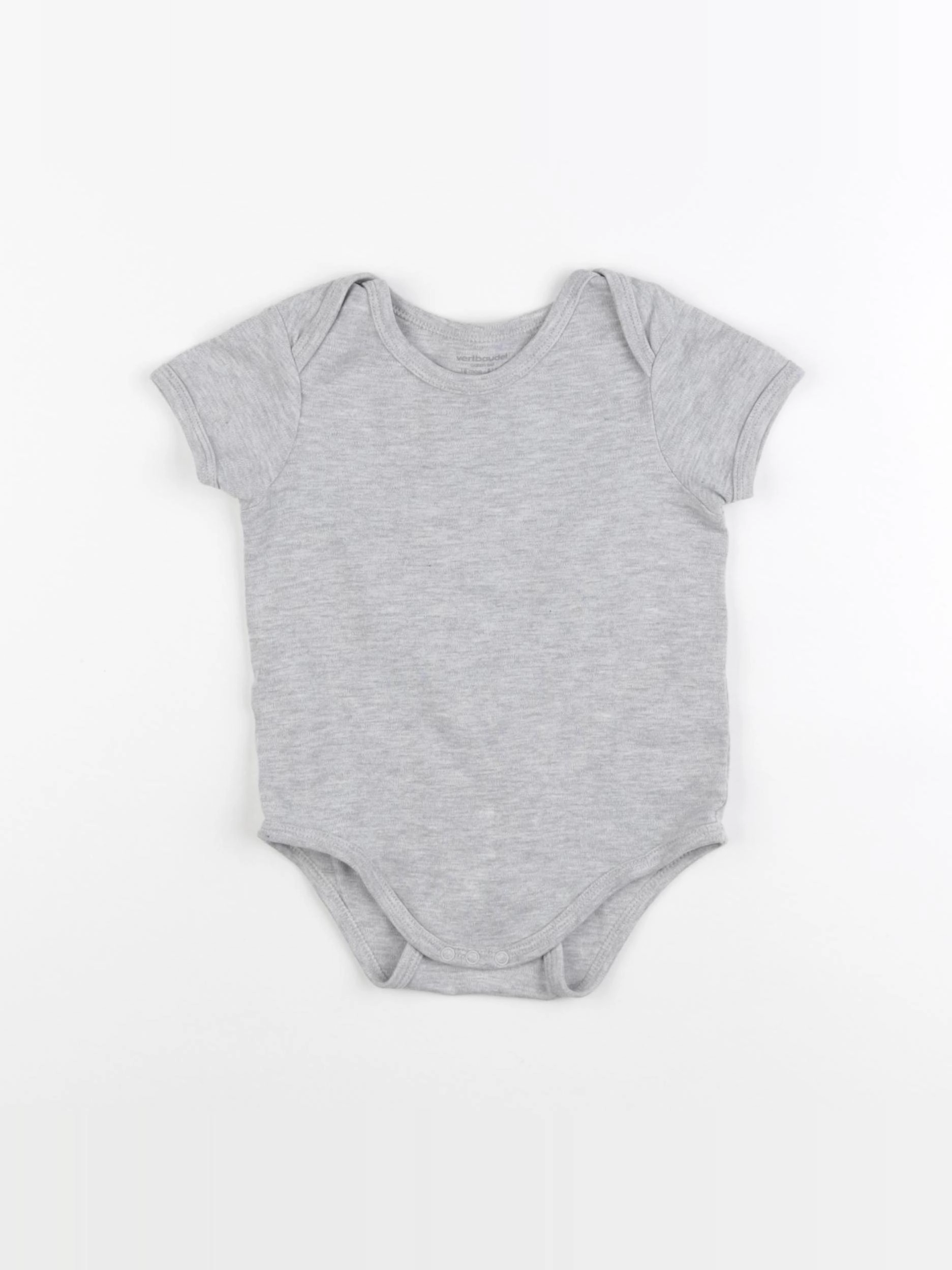 Vertbaudet - body gris - 18 mois