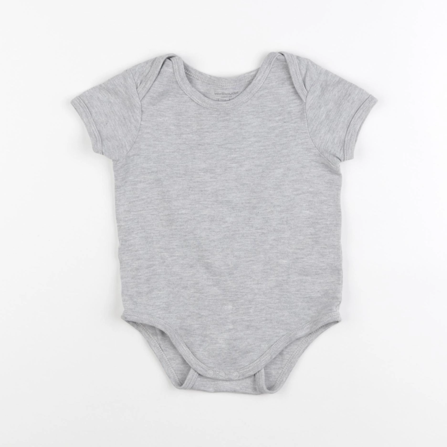 Vertbaudet - body gris - 18 mois