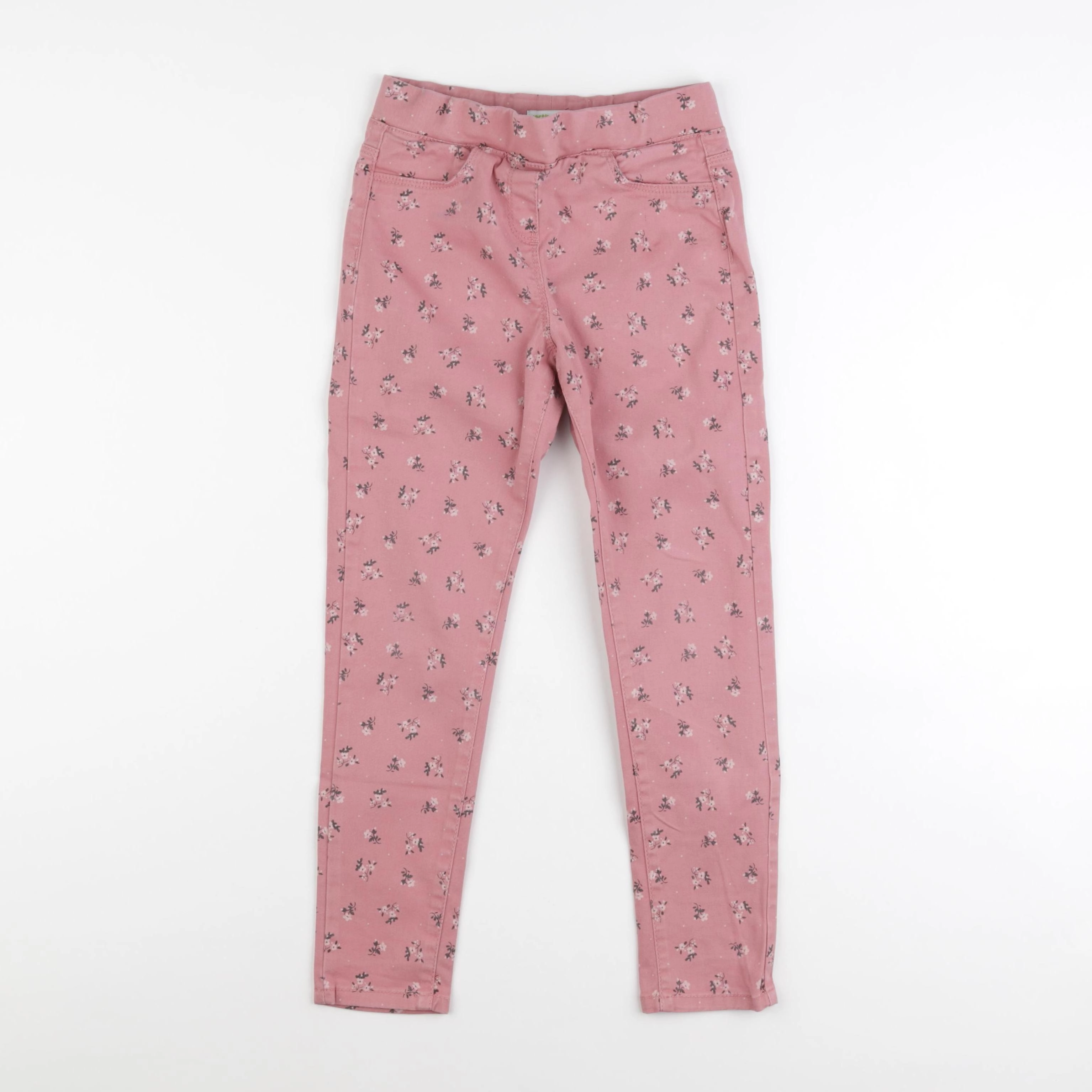 Vertbaudet - jegging rose - 8 ans