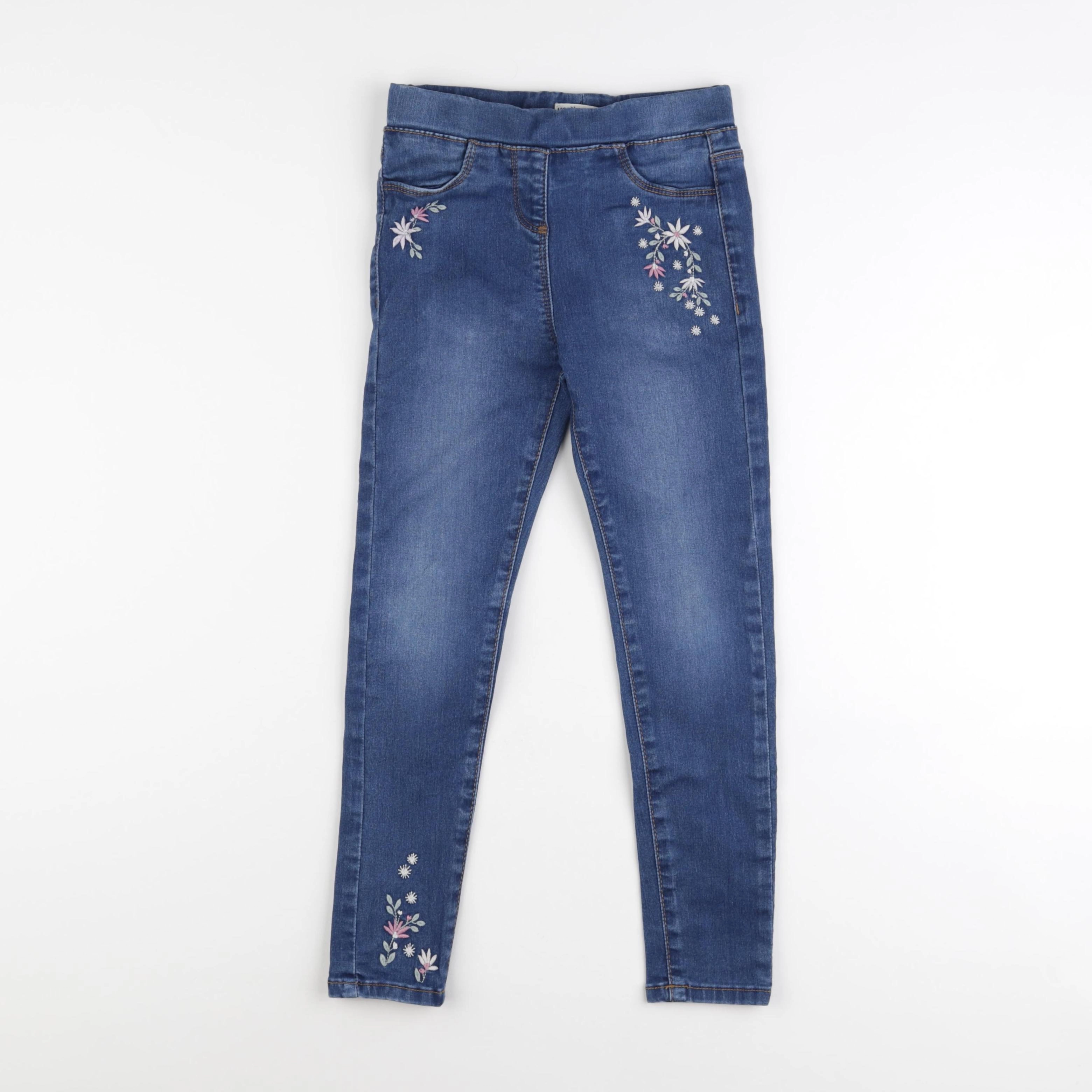 Vertbaudet - jegging bleu - 8 ans