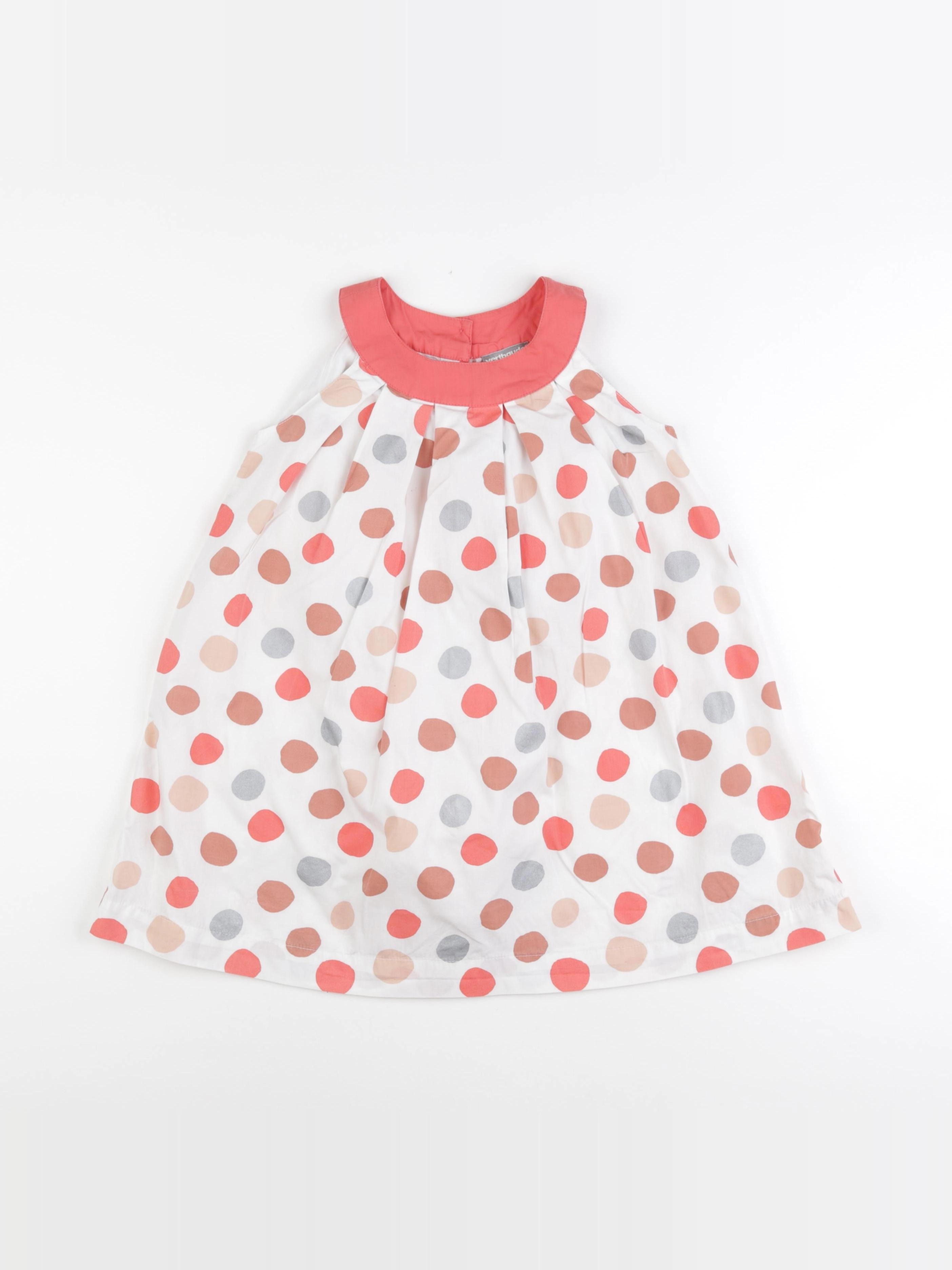 Vertbaudet - robe blanc - 5 ans